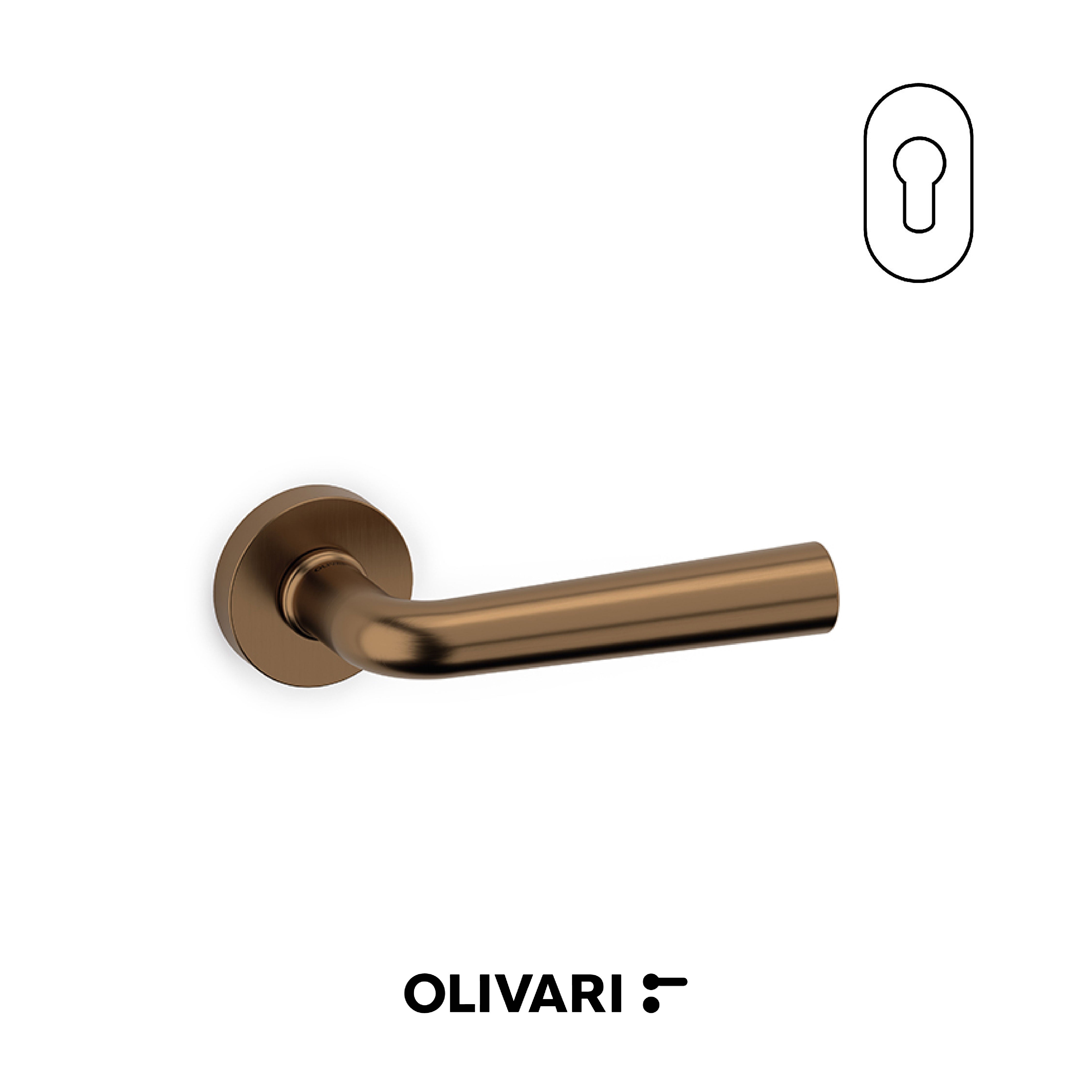 Olivari Garda - Maniglia per porta interna