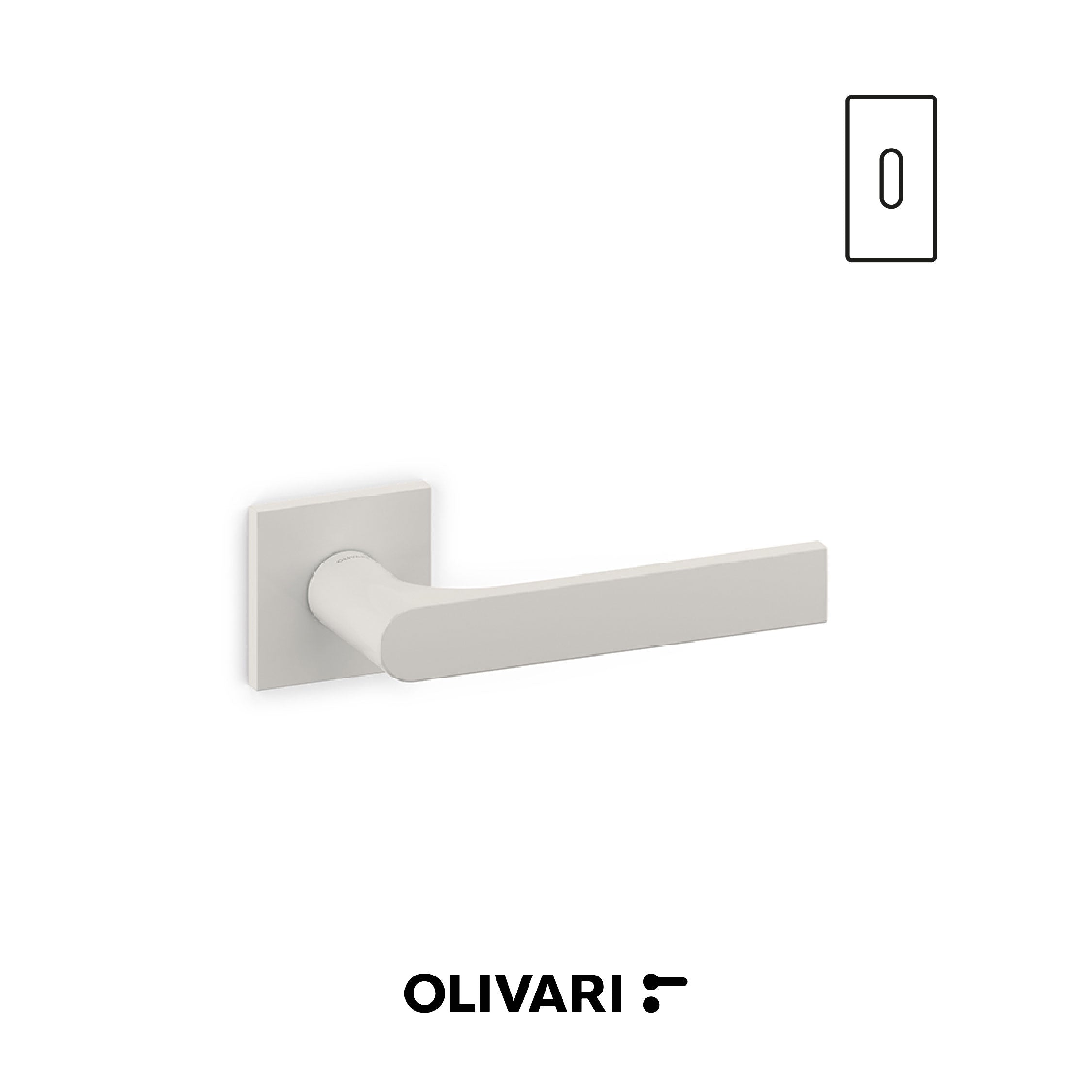 Olivari Gloria Q - Maniglia per porta interna