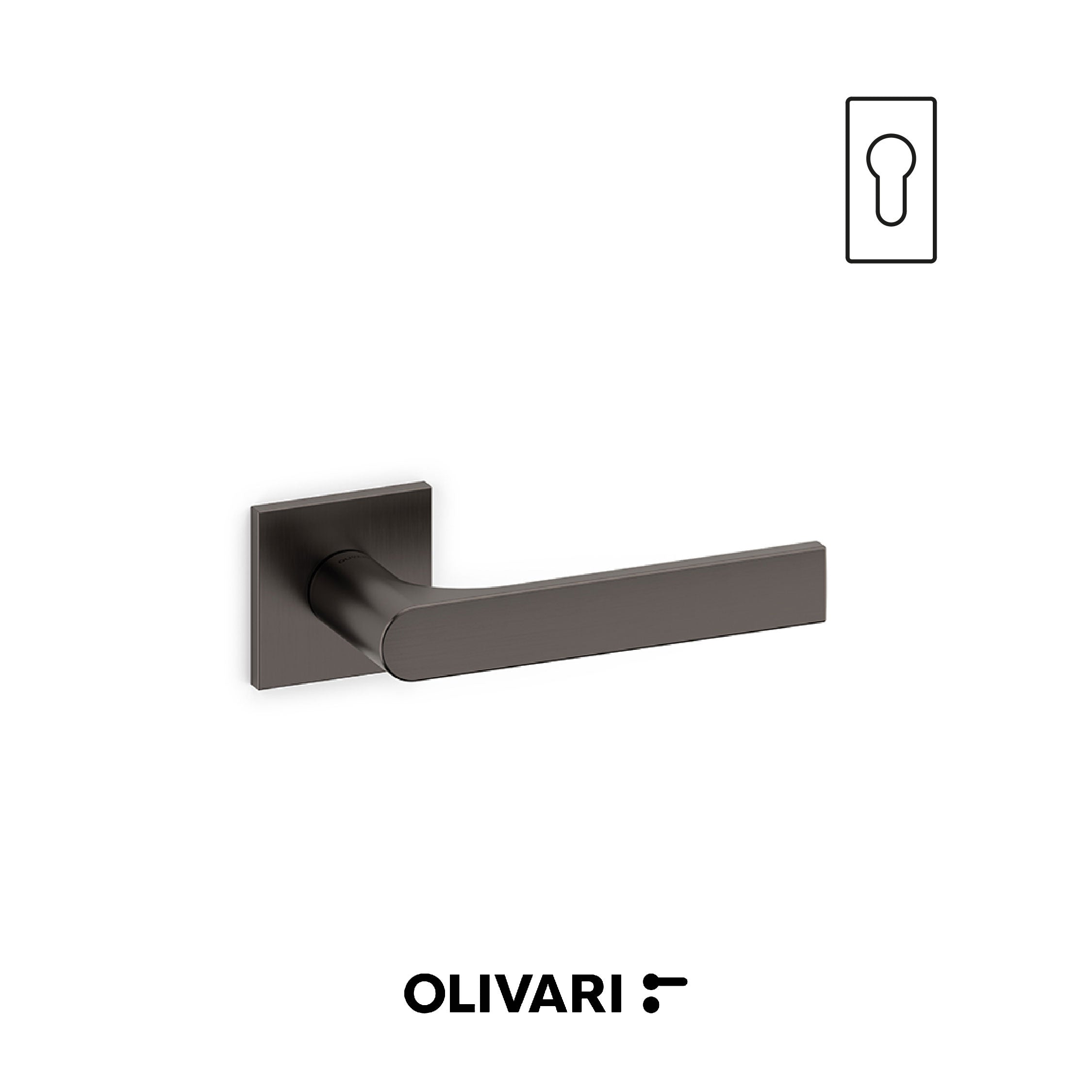 Olivari Gloria Q - Maniglia per porta interna
