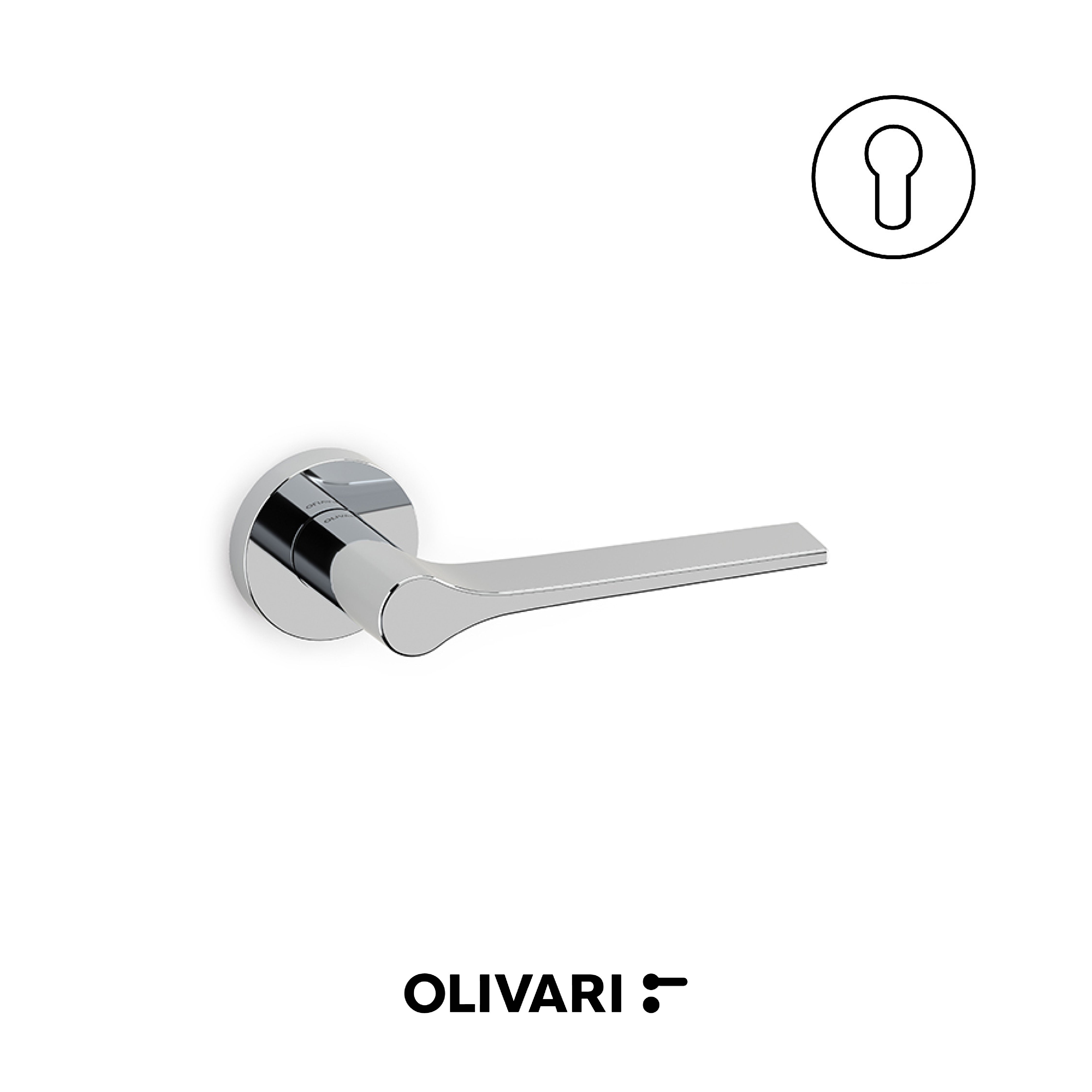 Olivari Lama - Maniglia per porta interna