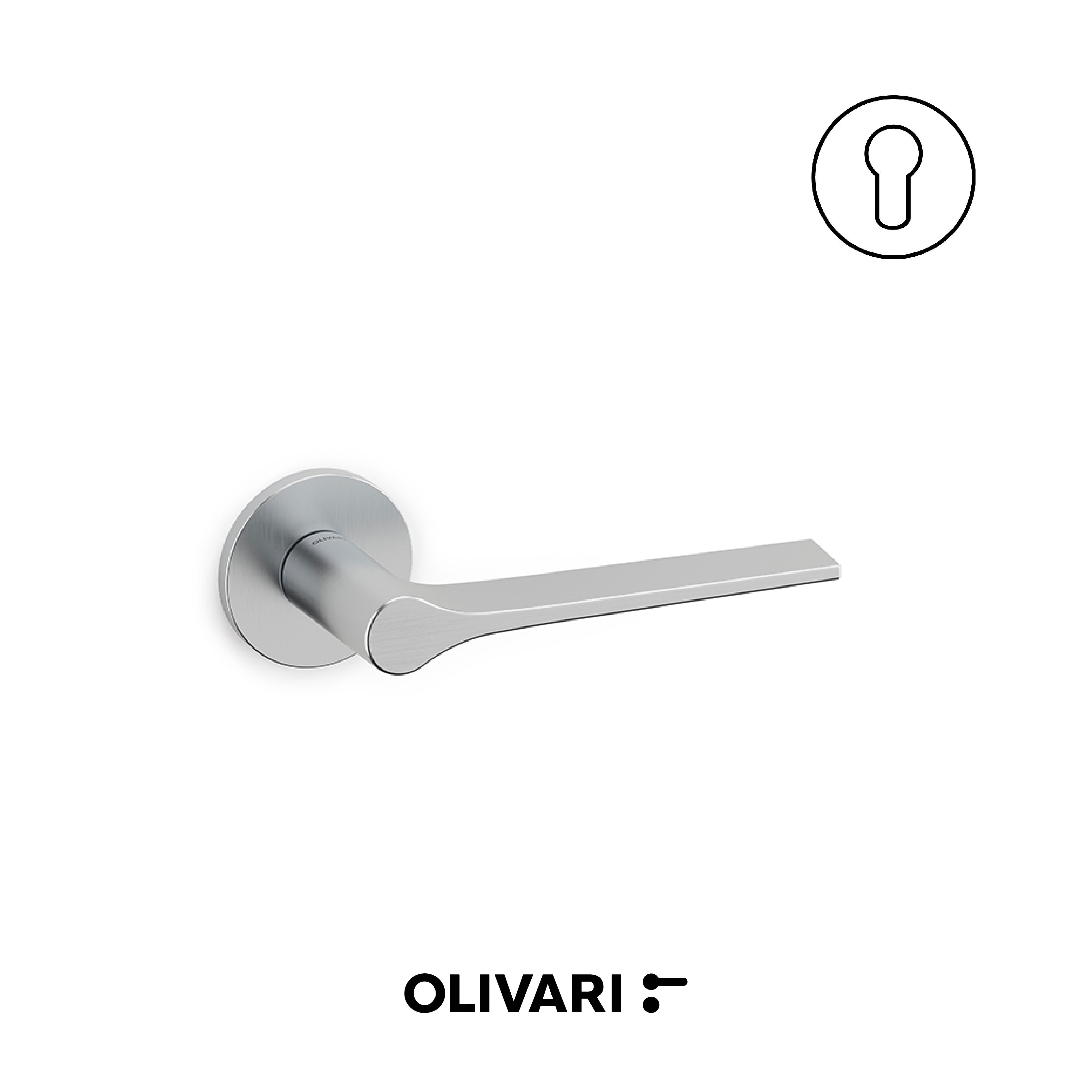 Olivari Lama L - Maniglia per porta interna