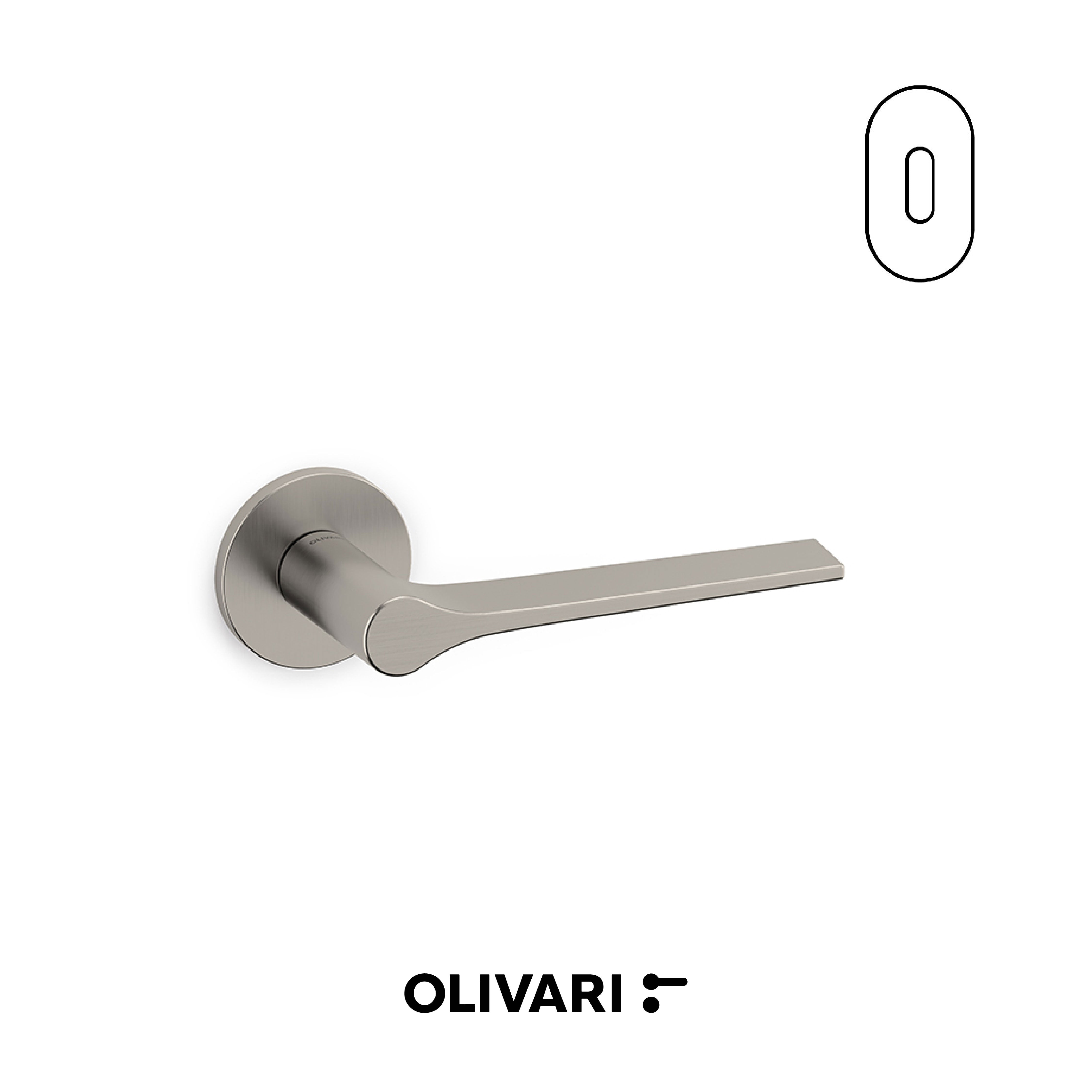 Olivari Lama L - Maniglia per porta interna