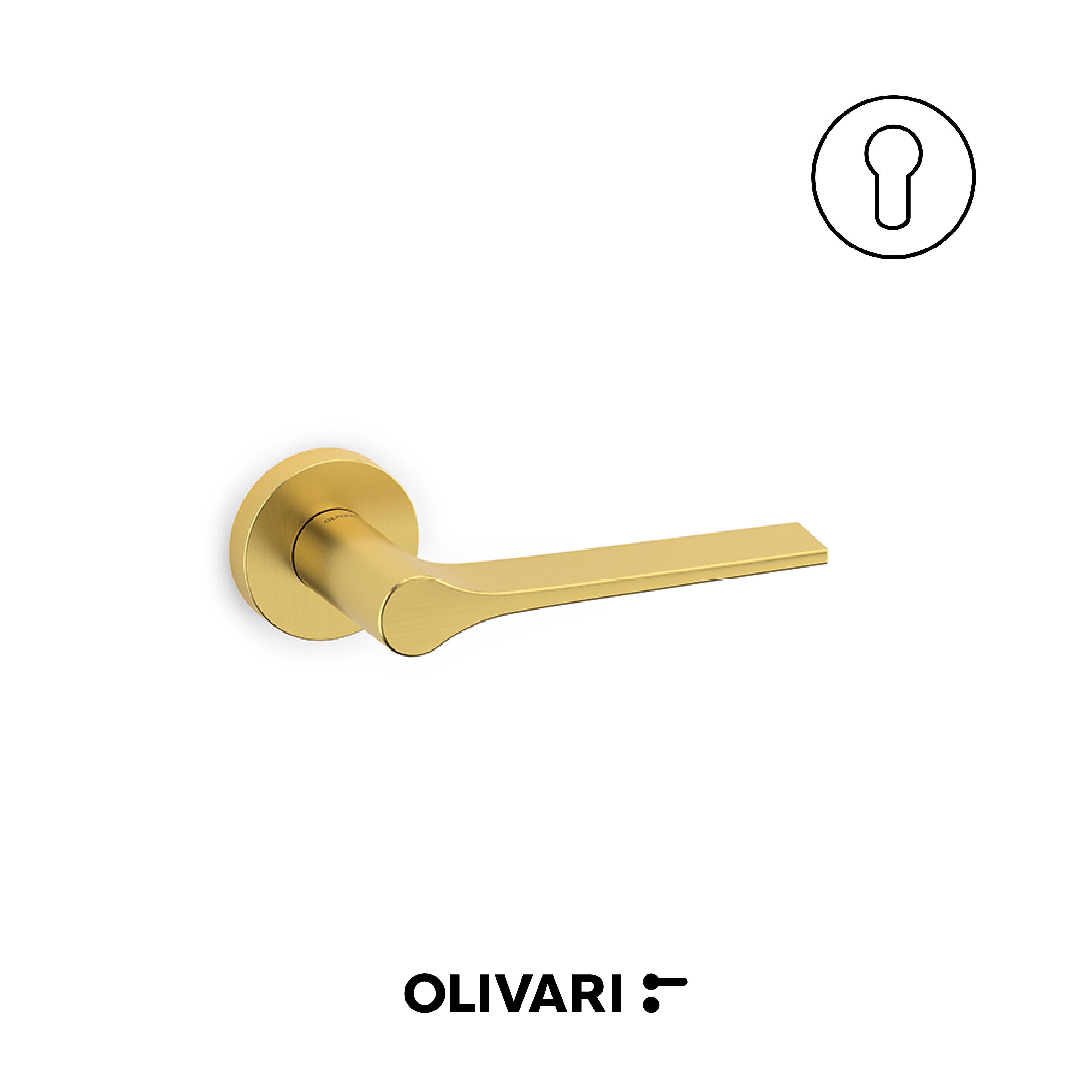 Olivari Lama - Maniglia per porta interna
