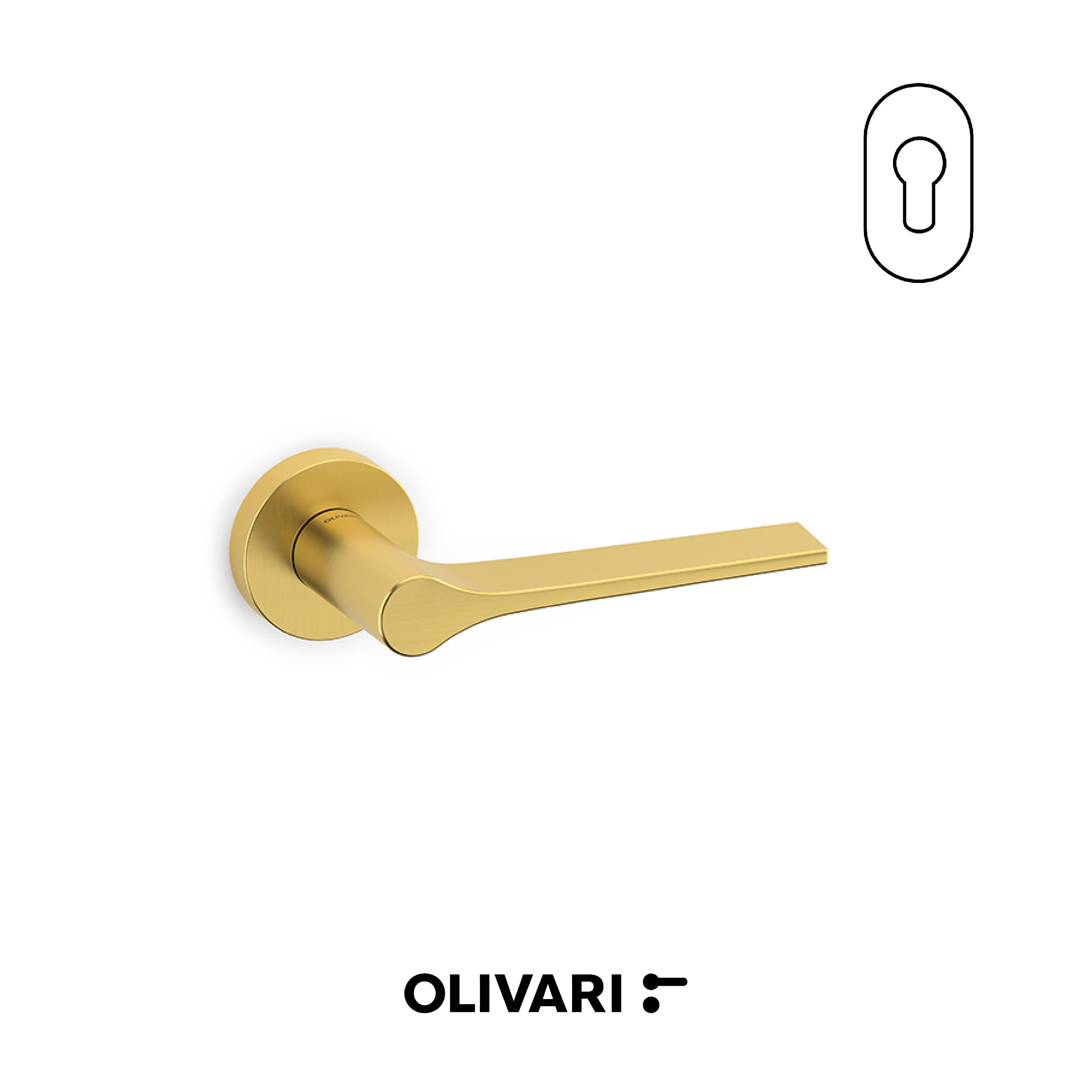 Olivari Lama - Maniglia per porta interna