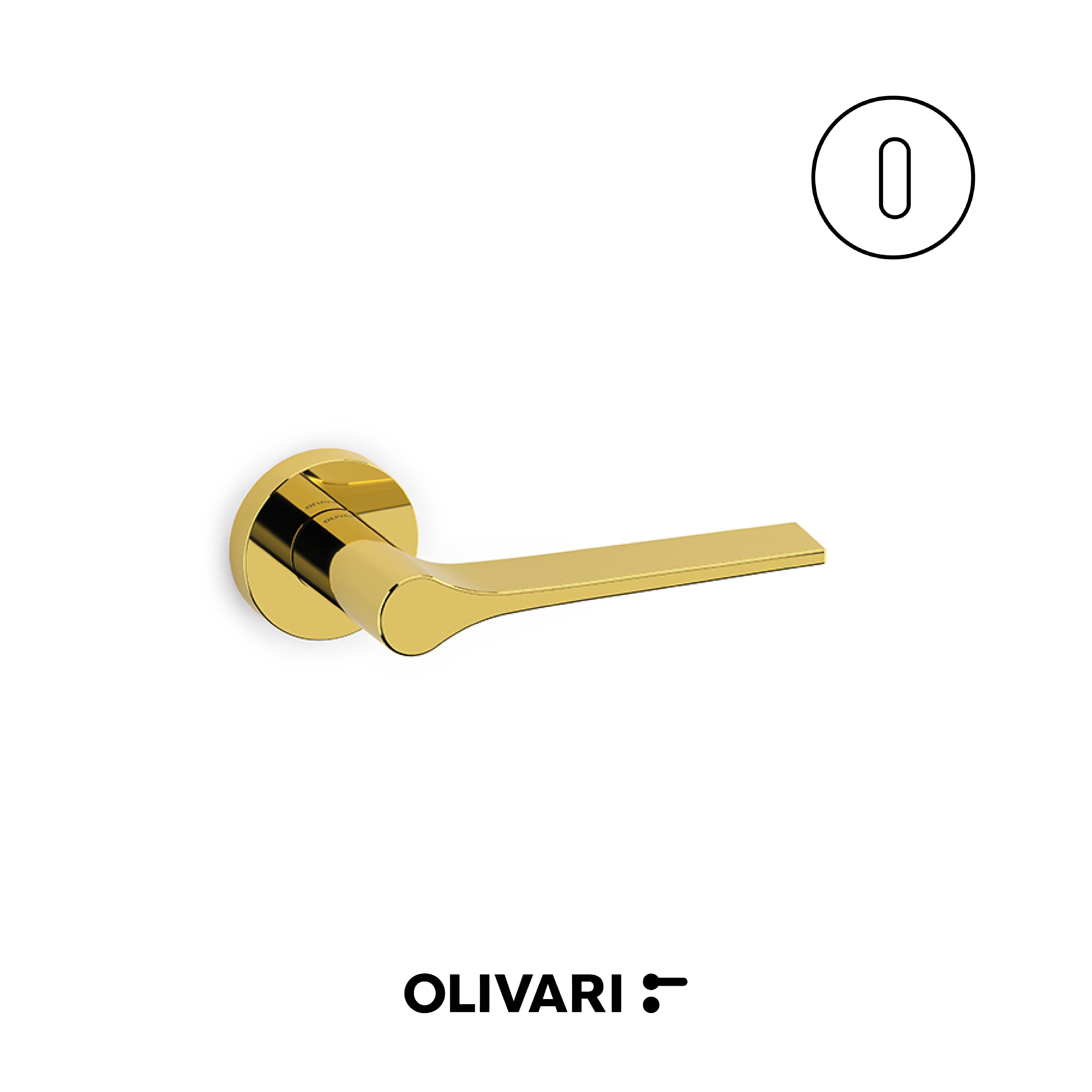 Olivari Lama - Maniglia per porta interna