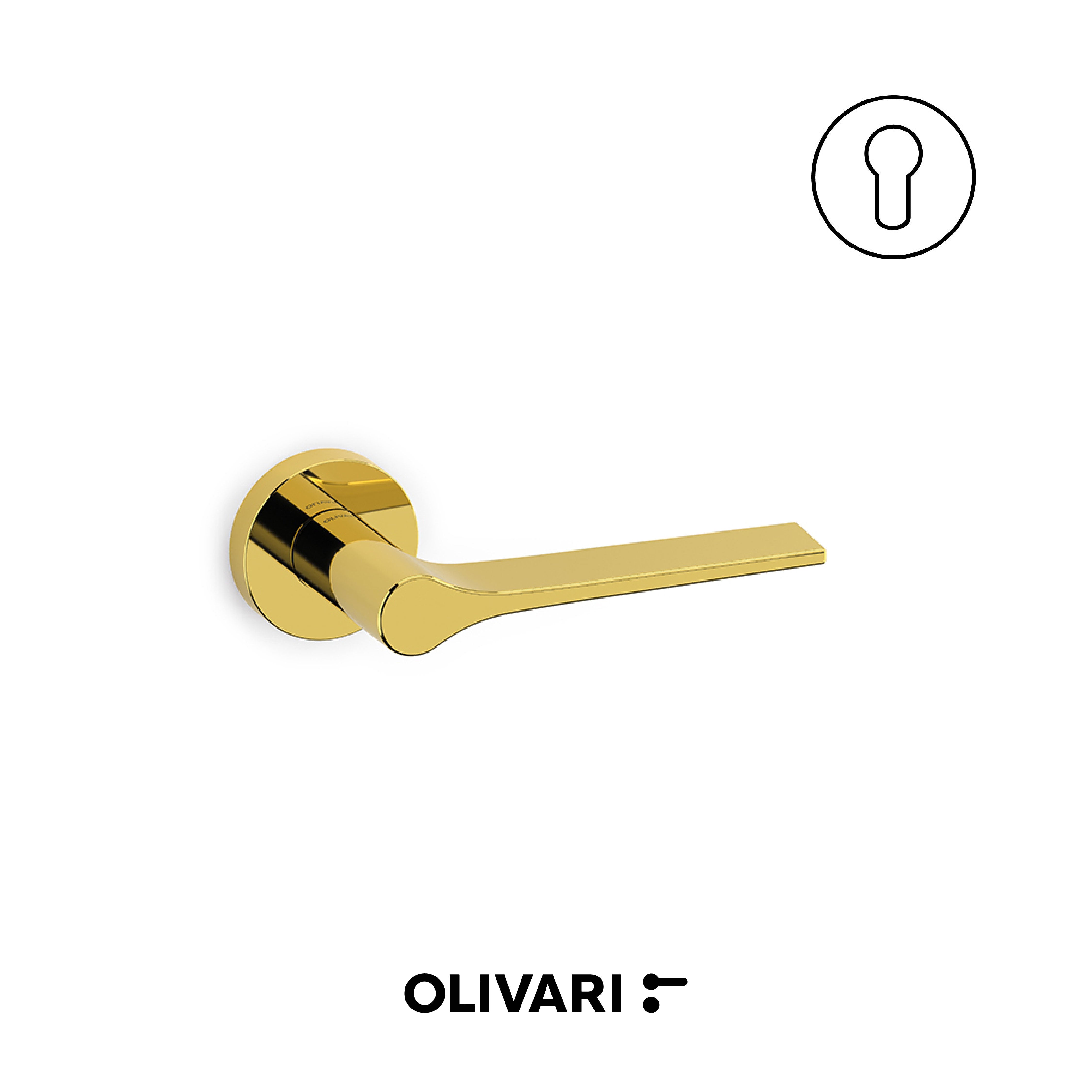Olivari Lama - Maniglia per porta interna