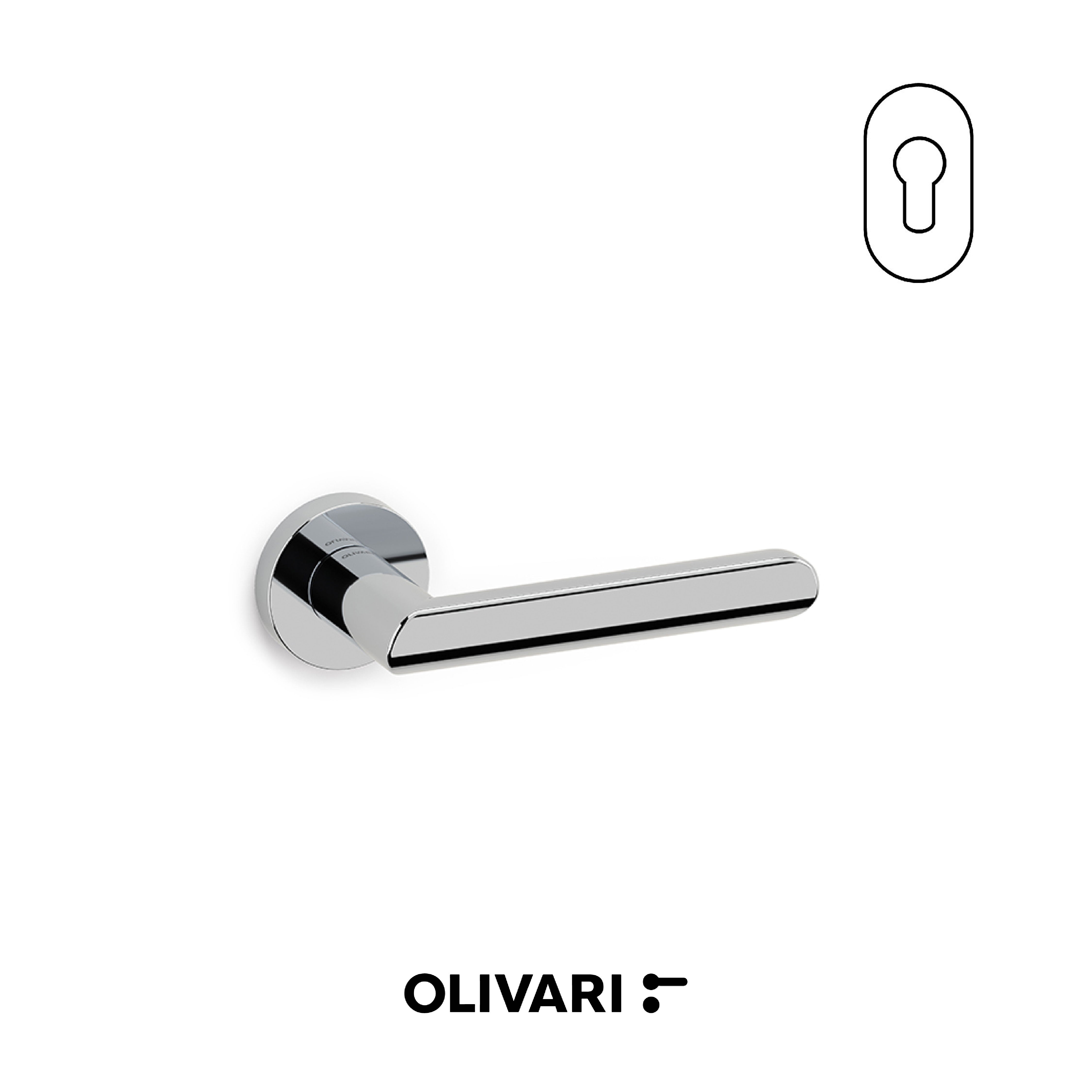 Olivari Laser - Maniglia per porta interna