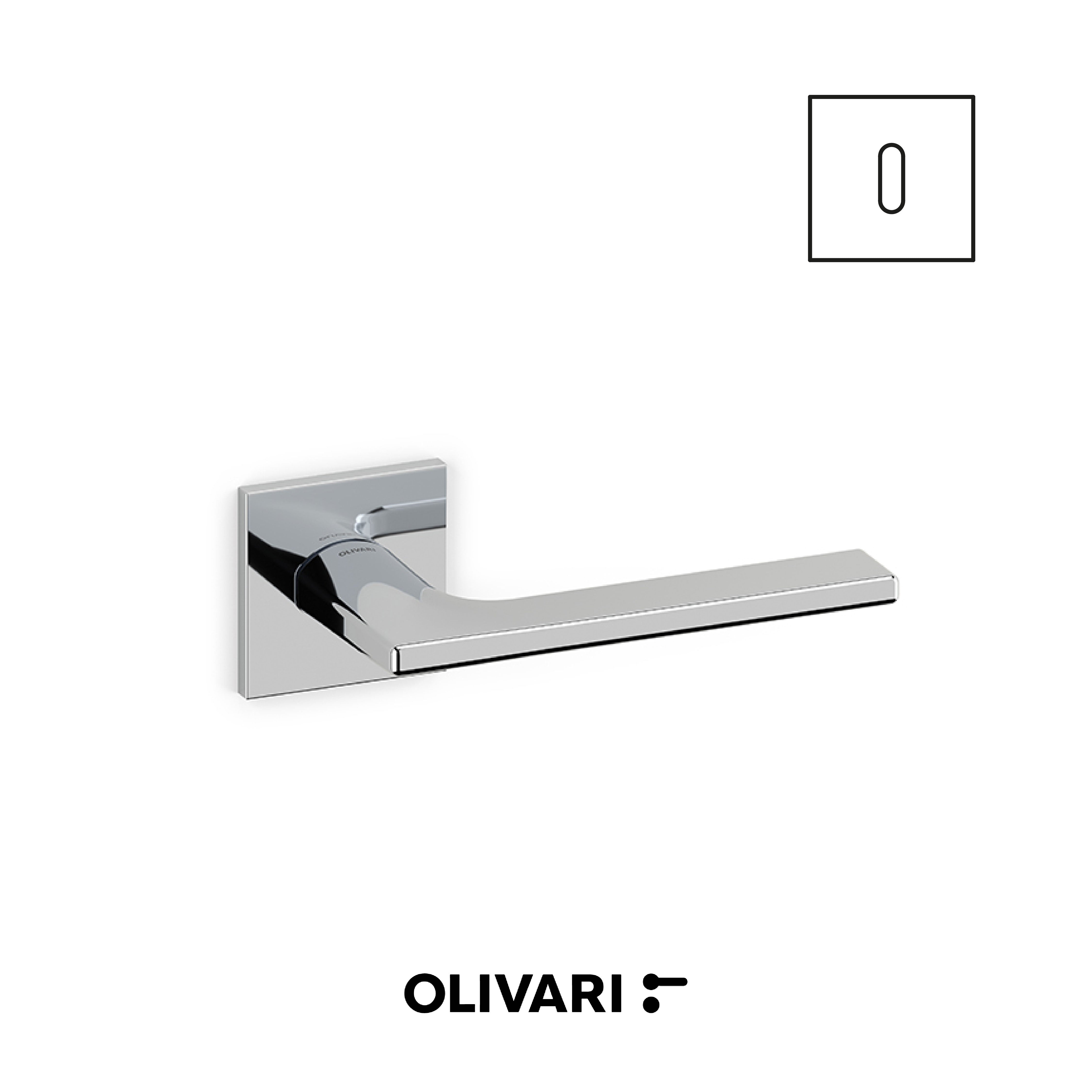 Olivari Lotus Q - Maniglia per porta interna
