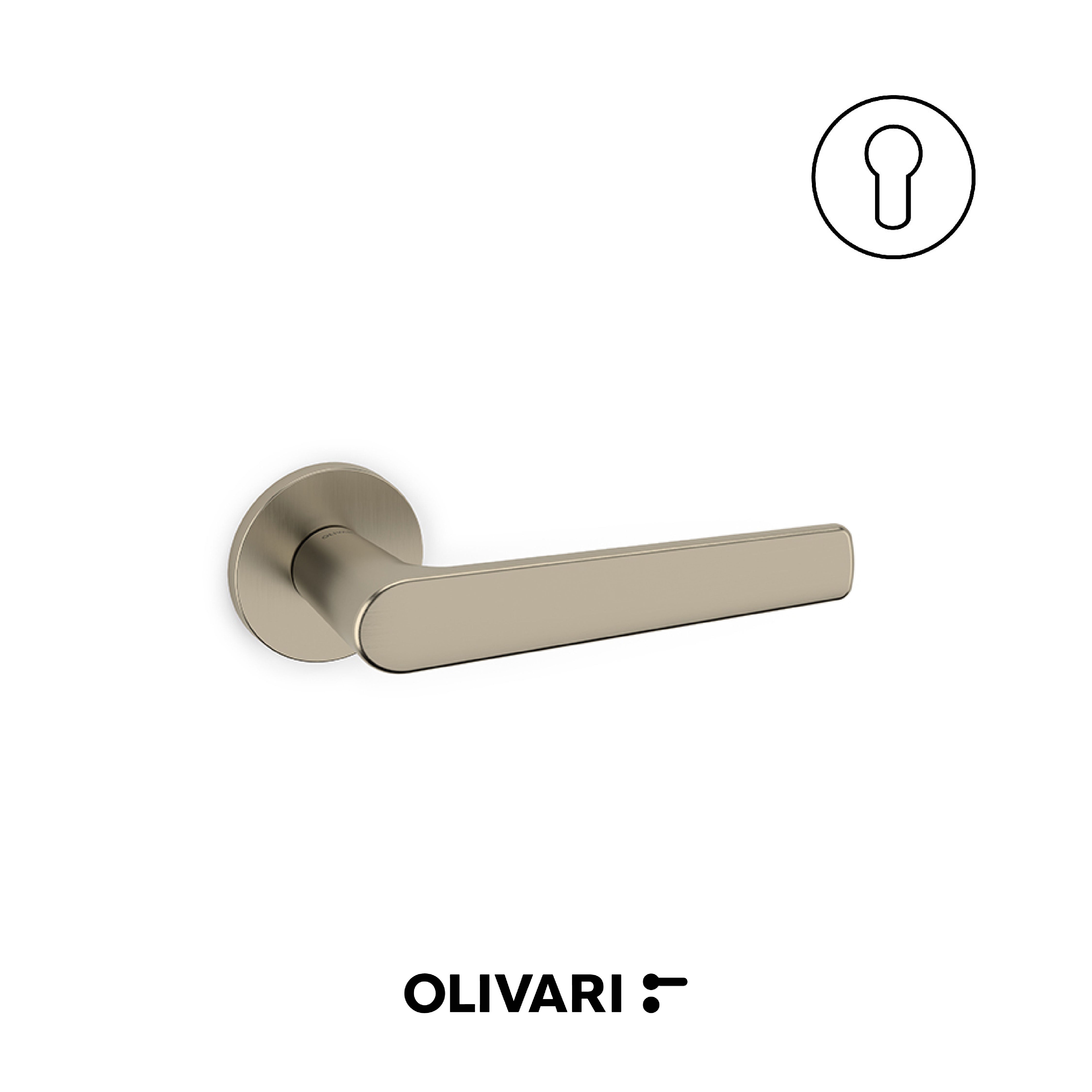 Olivari Lugano - Maniglia per porta interna