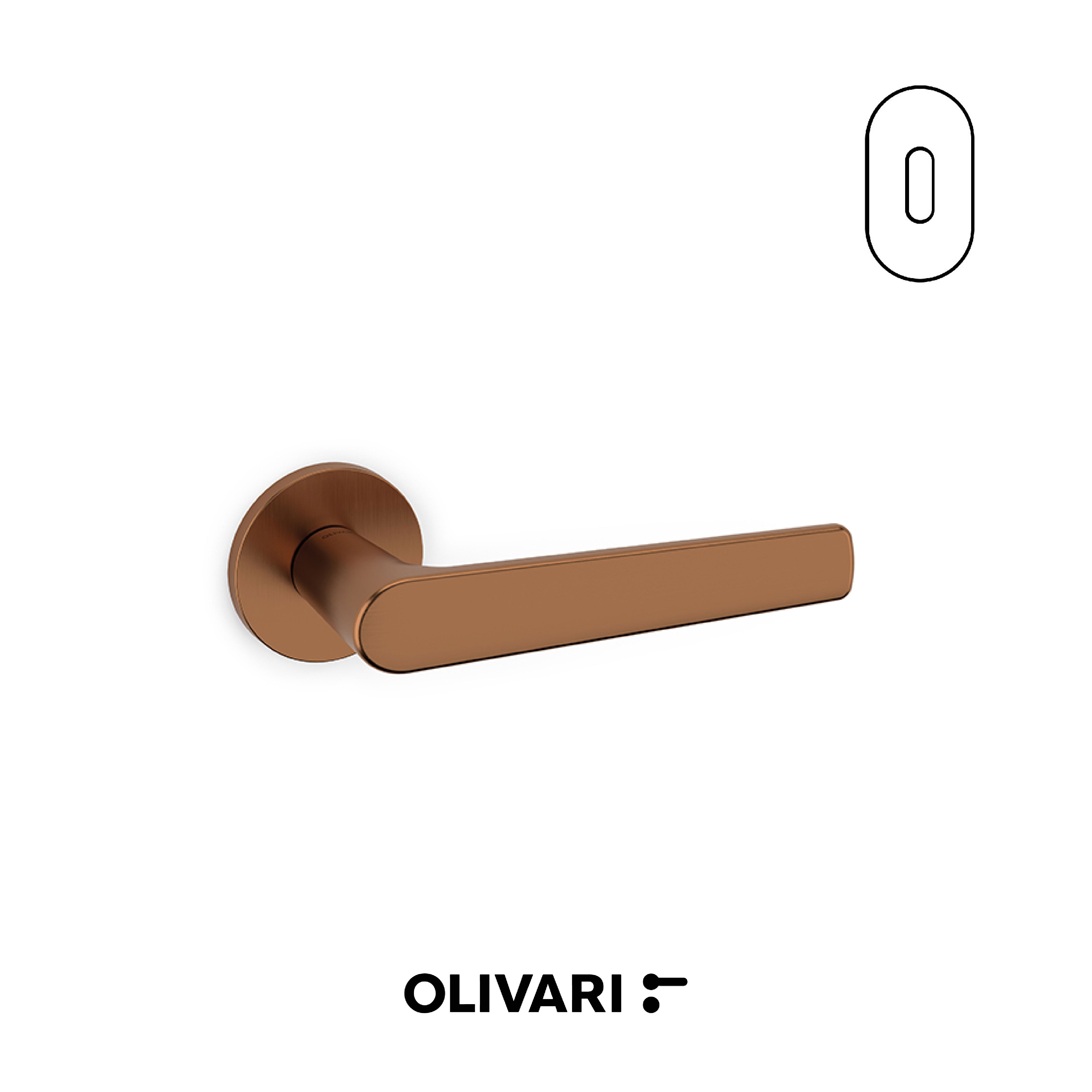 Olivari Lugano - Maniglia per porta interna