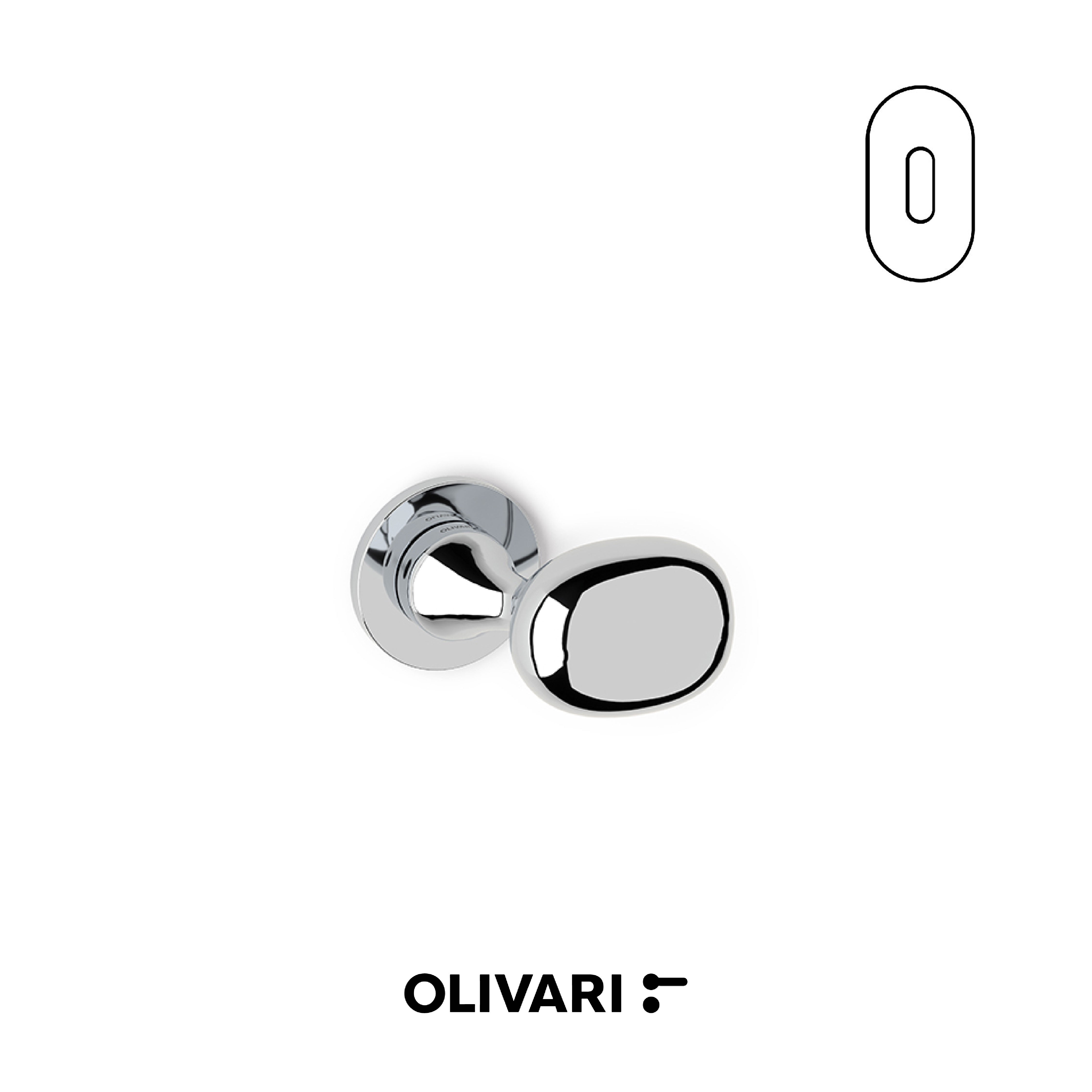 Olivari Melanzana - Pomoli zancati per porte