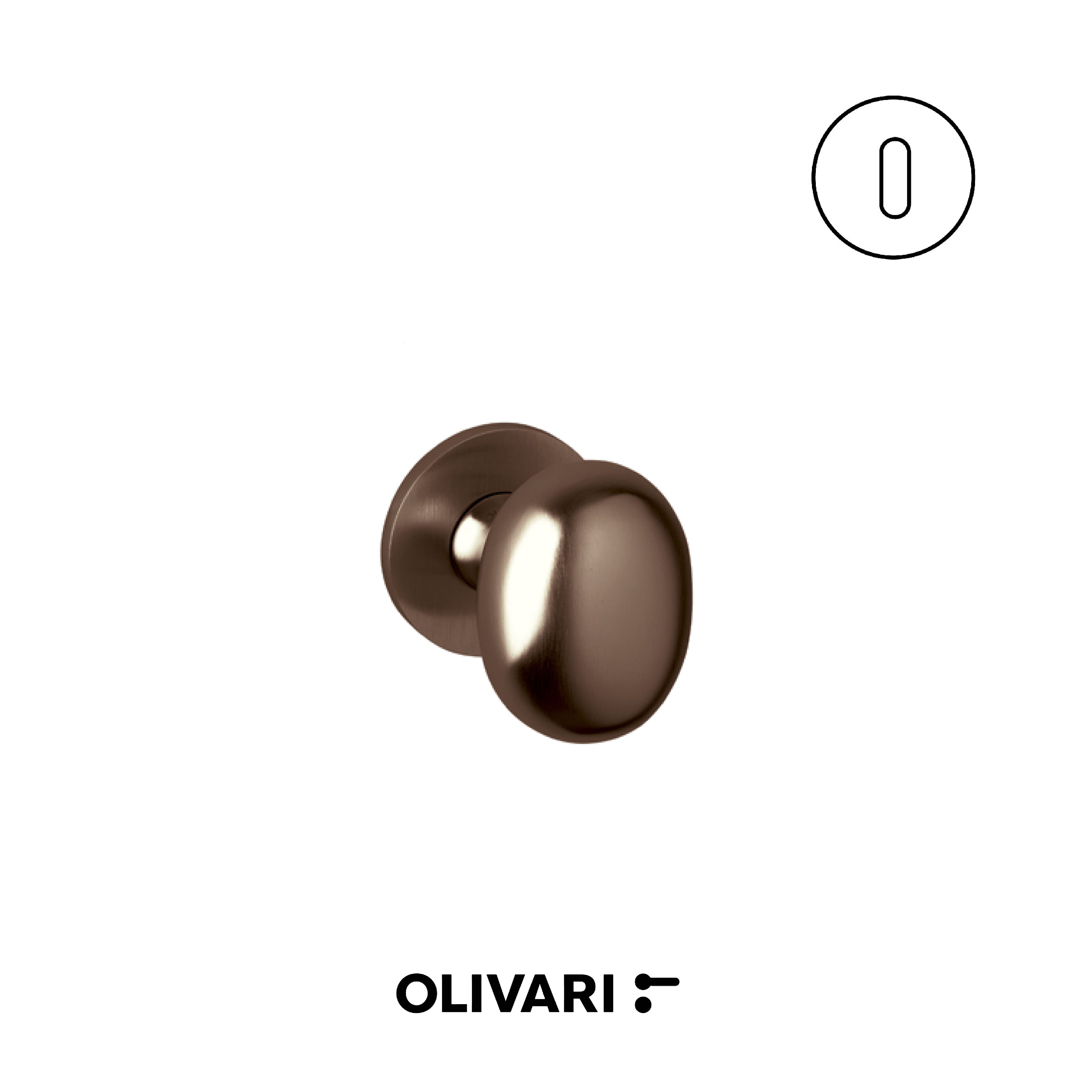Olivari Melanzana - Pomoli centrali per porte