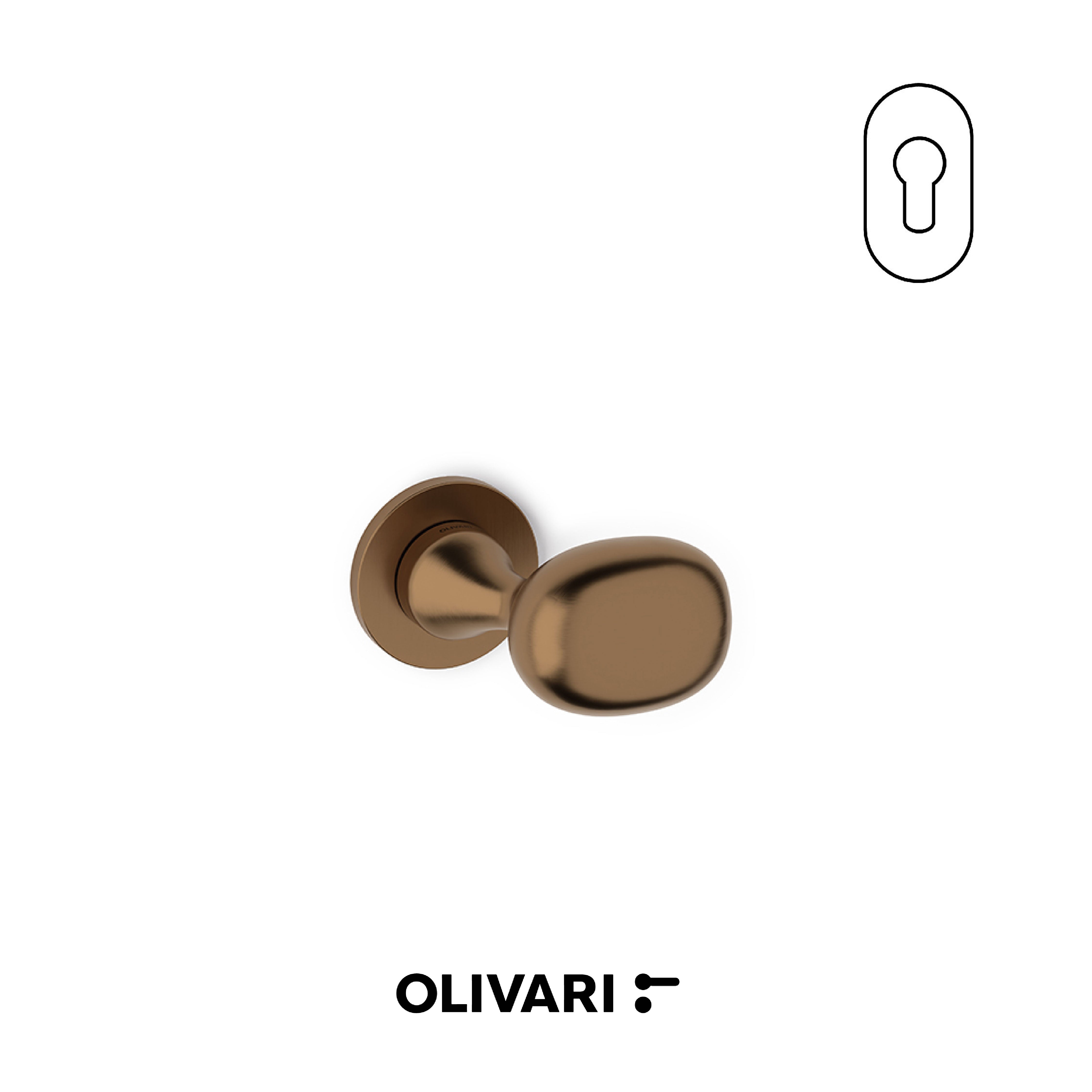 Olivari Melanzana - Pomoli zancati per porte