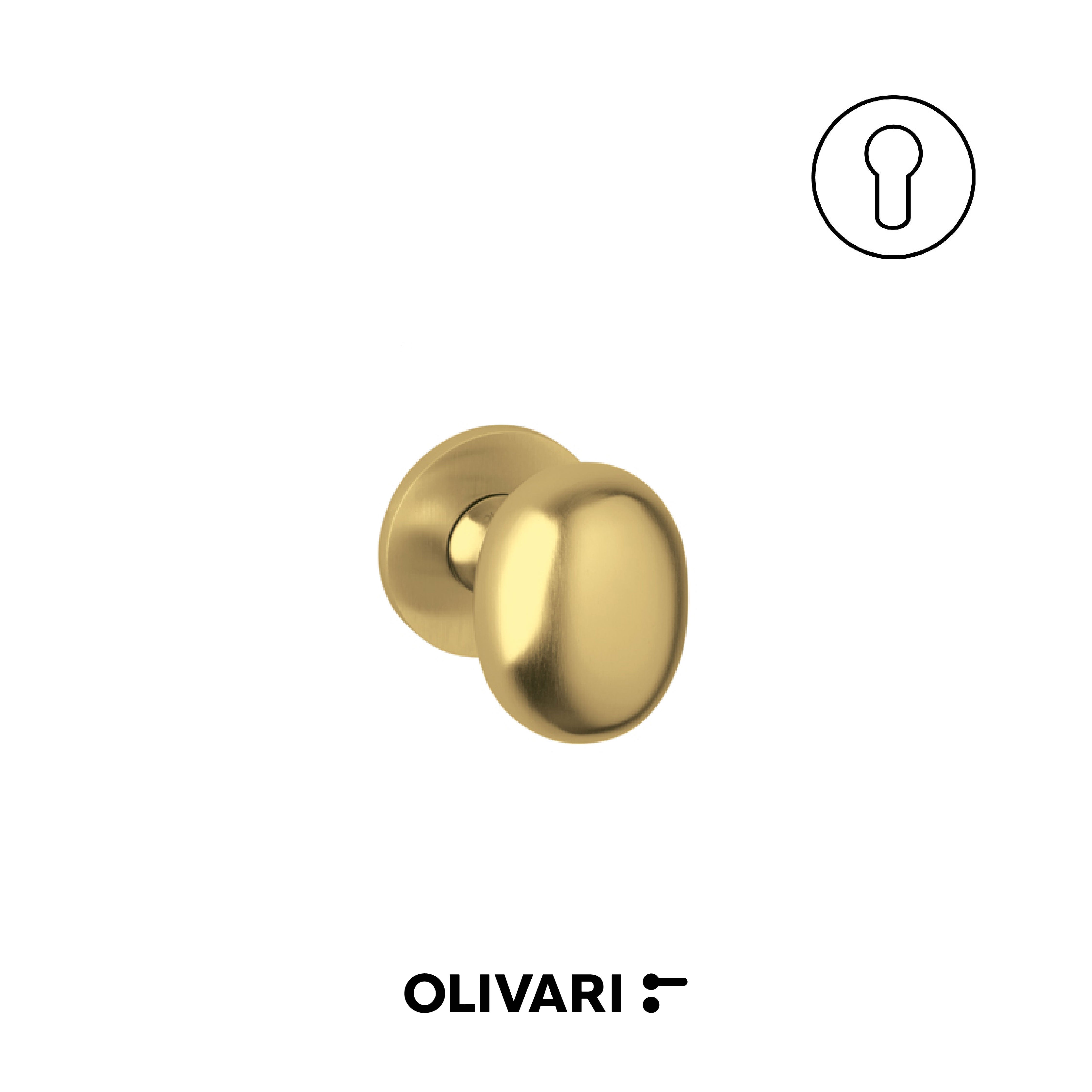 Olivari Melanzana - Pomoli centrali per porte