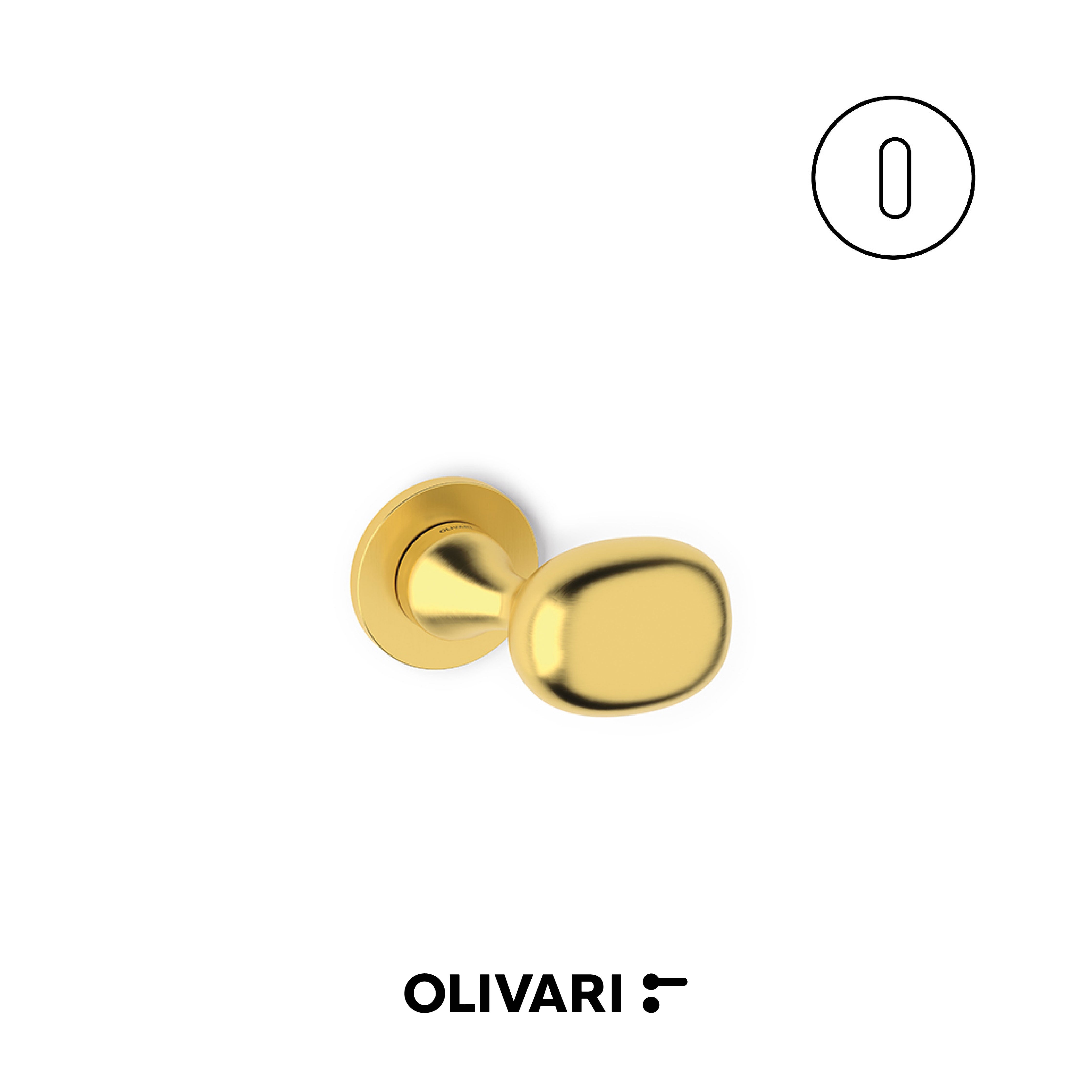 Olivari Melanzana - Pomoli zancati per porte