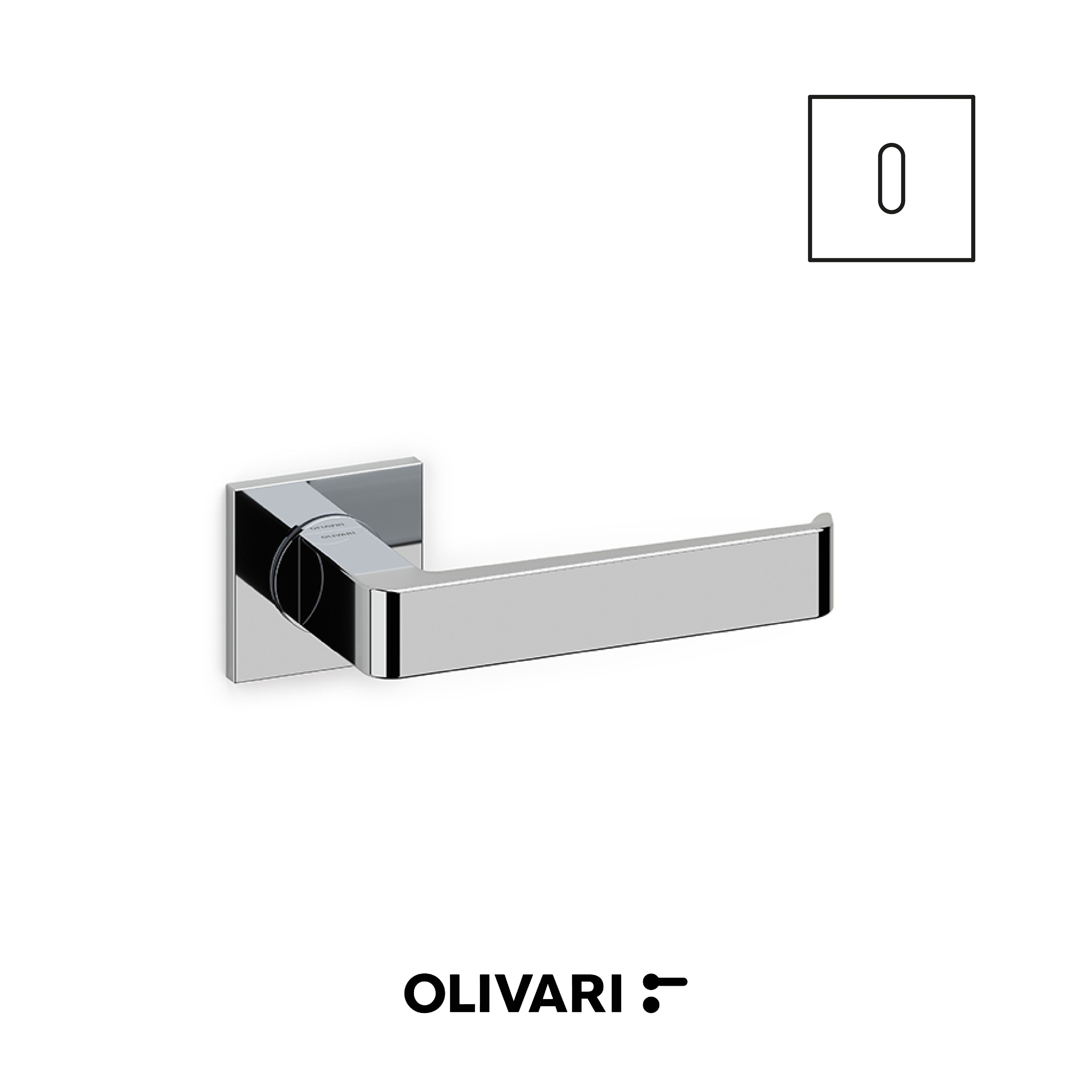 Olivari Milano Q - Maniglia per porta interna