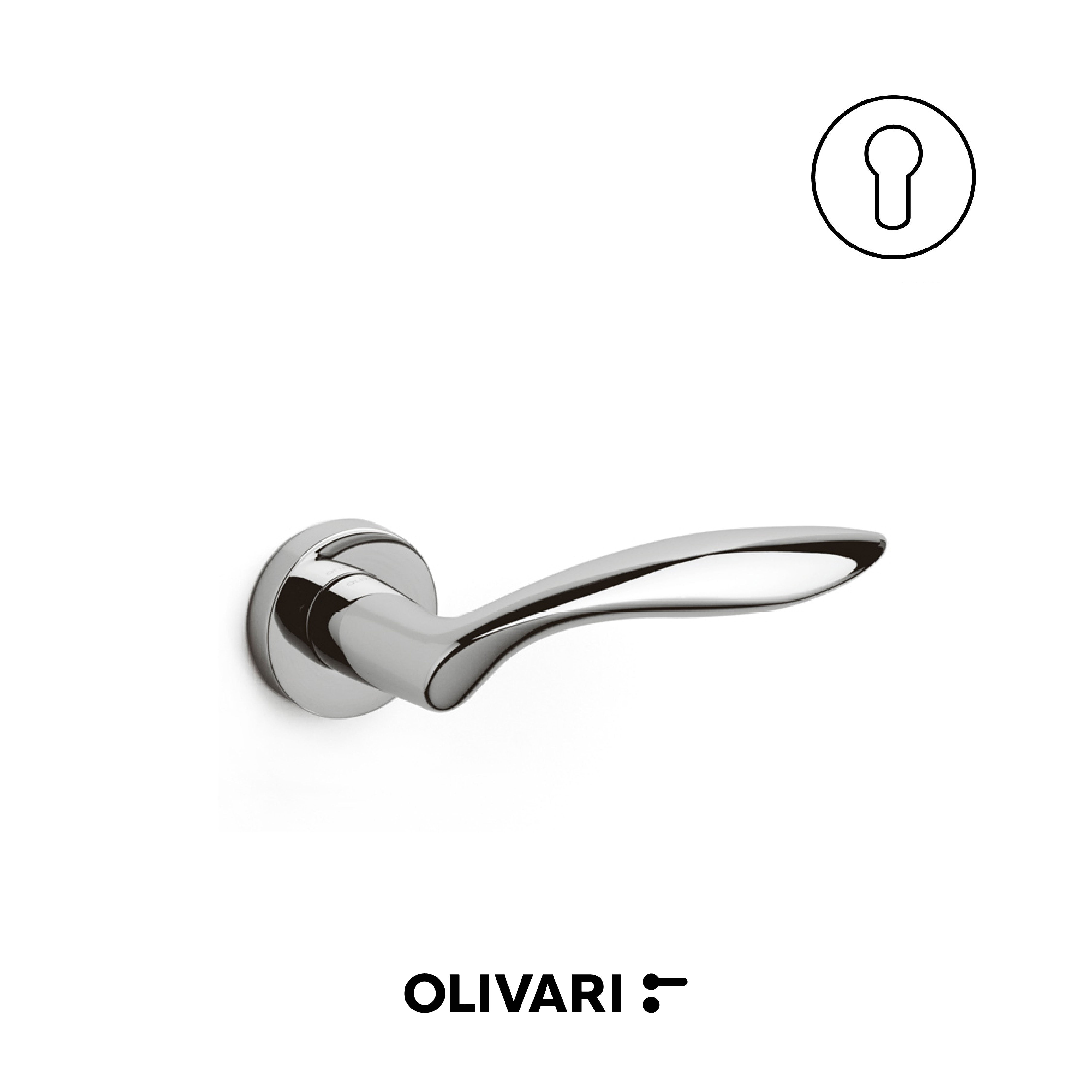 Olivari Onda - Maniglia per porta interna