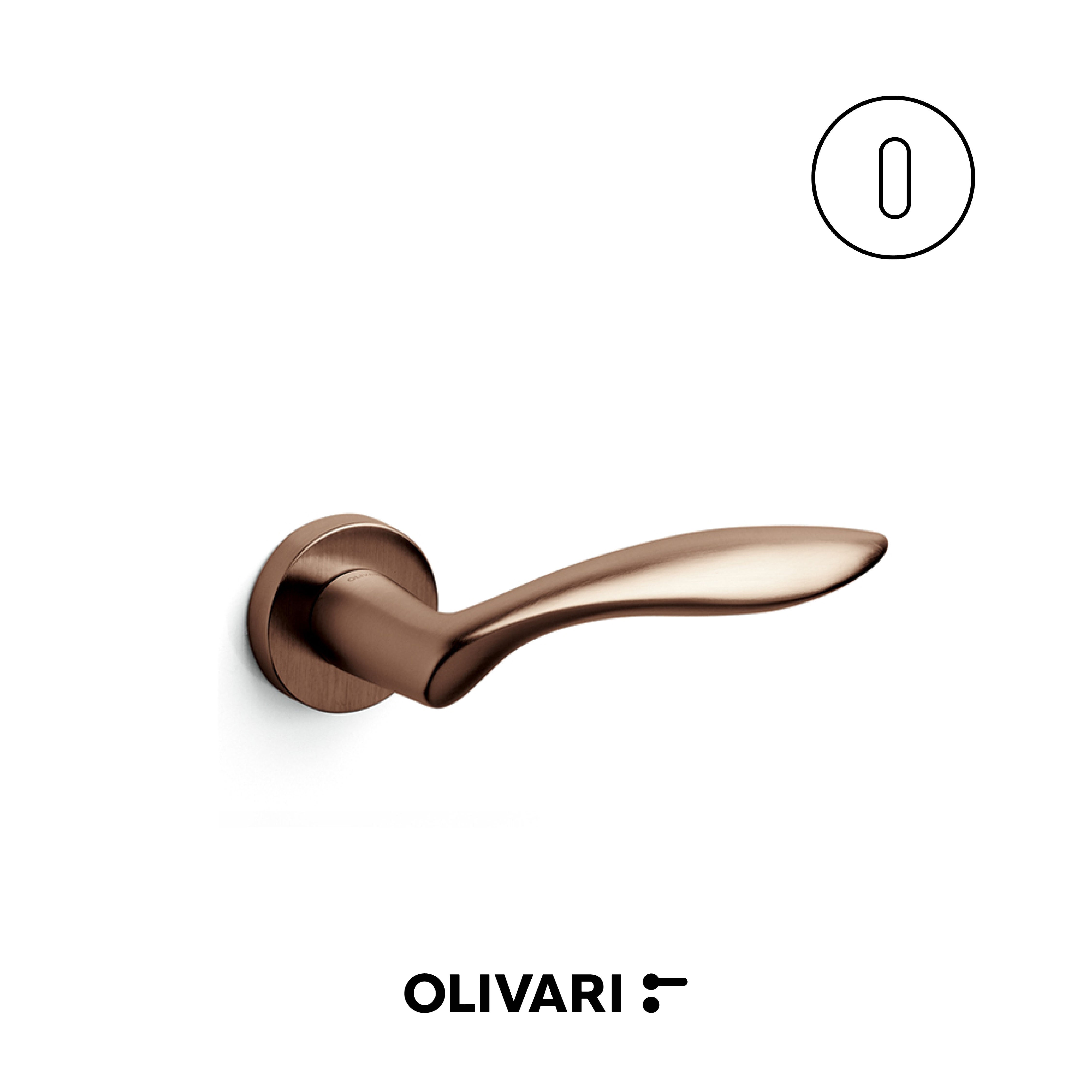 Olivari Onda - Maniglia per porta interna