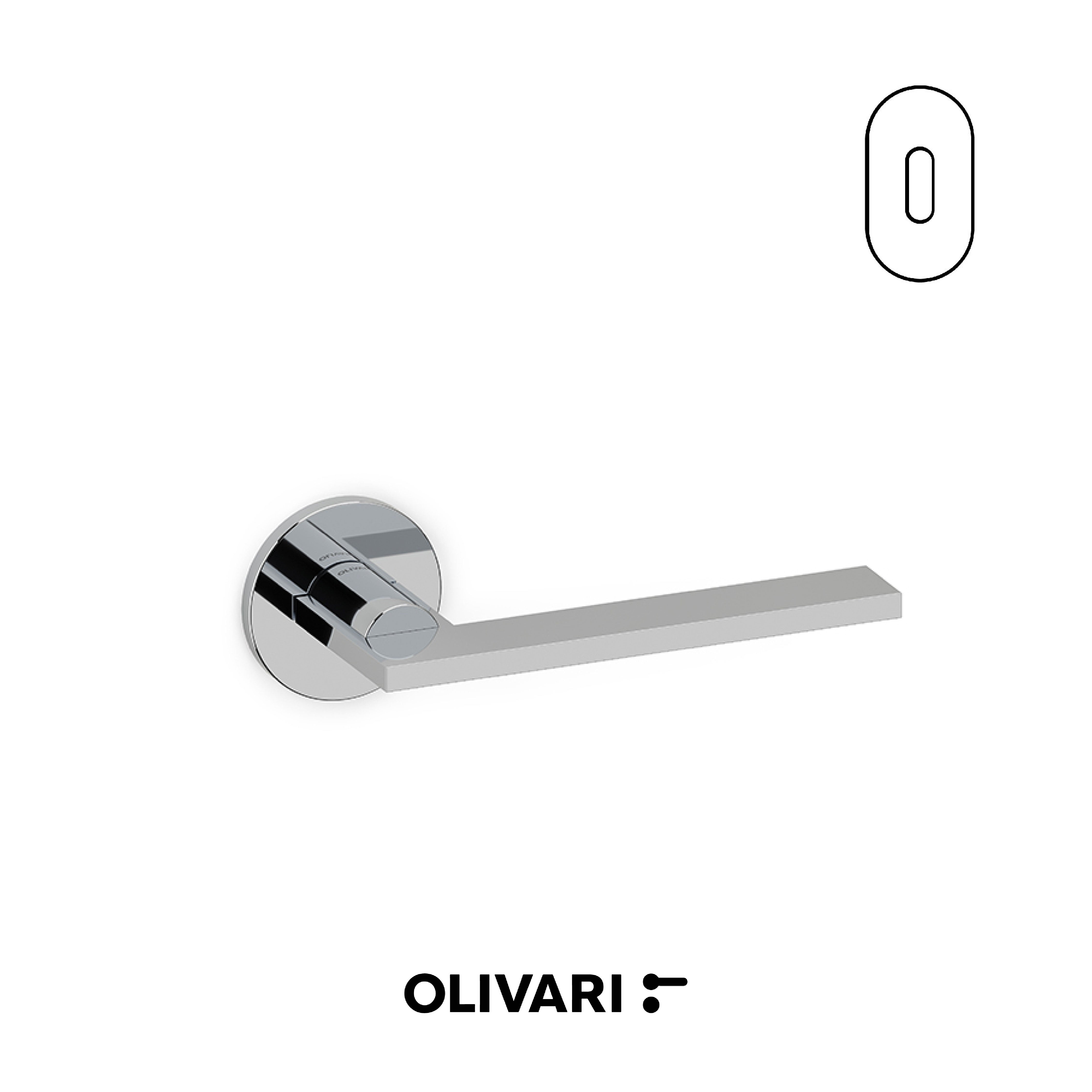 Olivari Open - Maniglia per porta interna