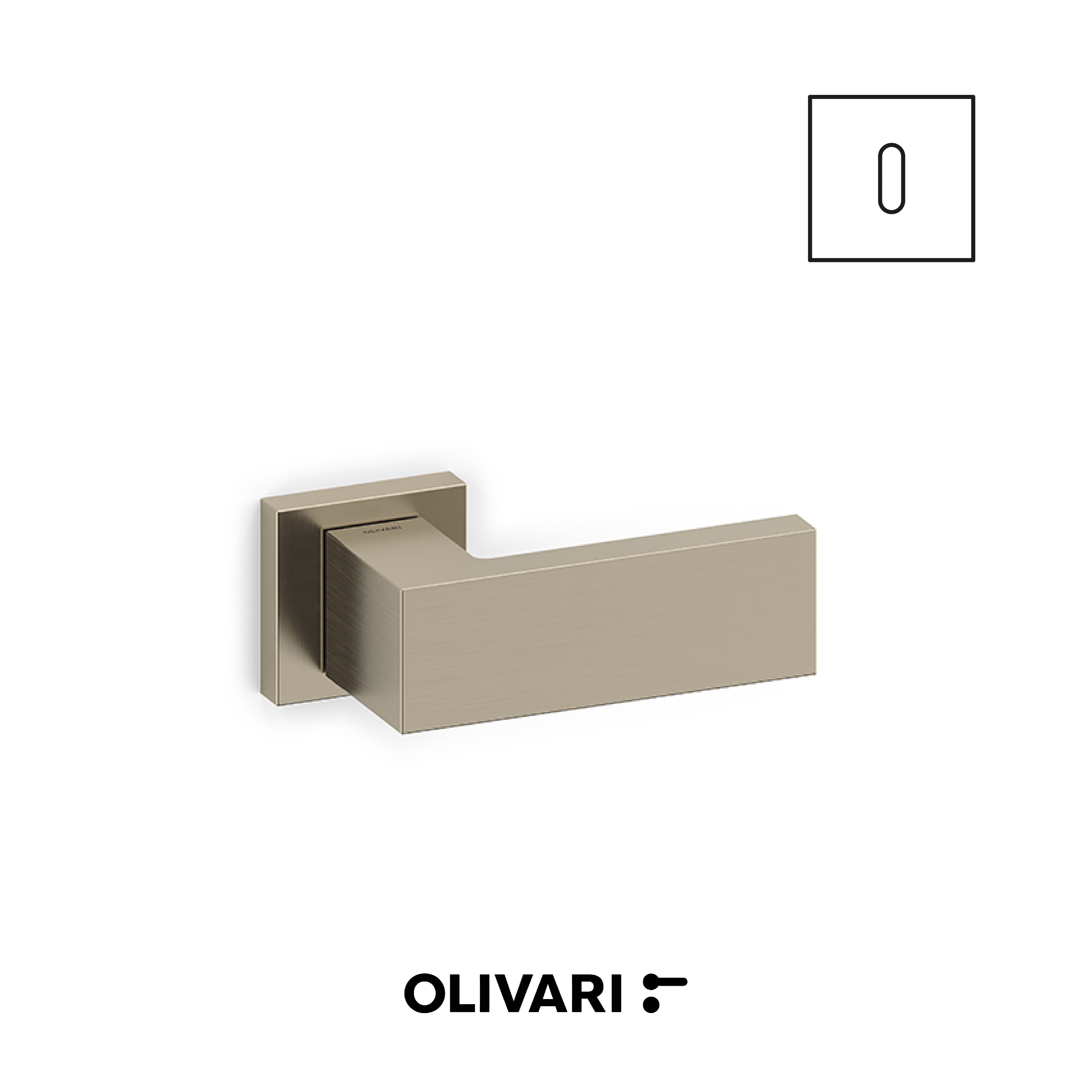 Olivari Planet Q - Pomoli zancati per porte