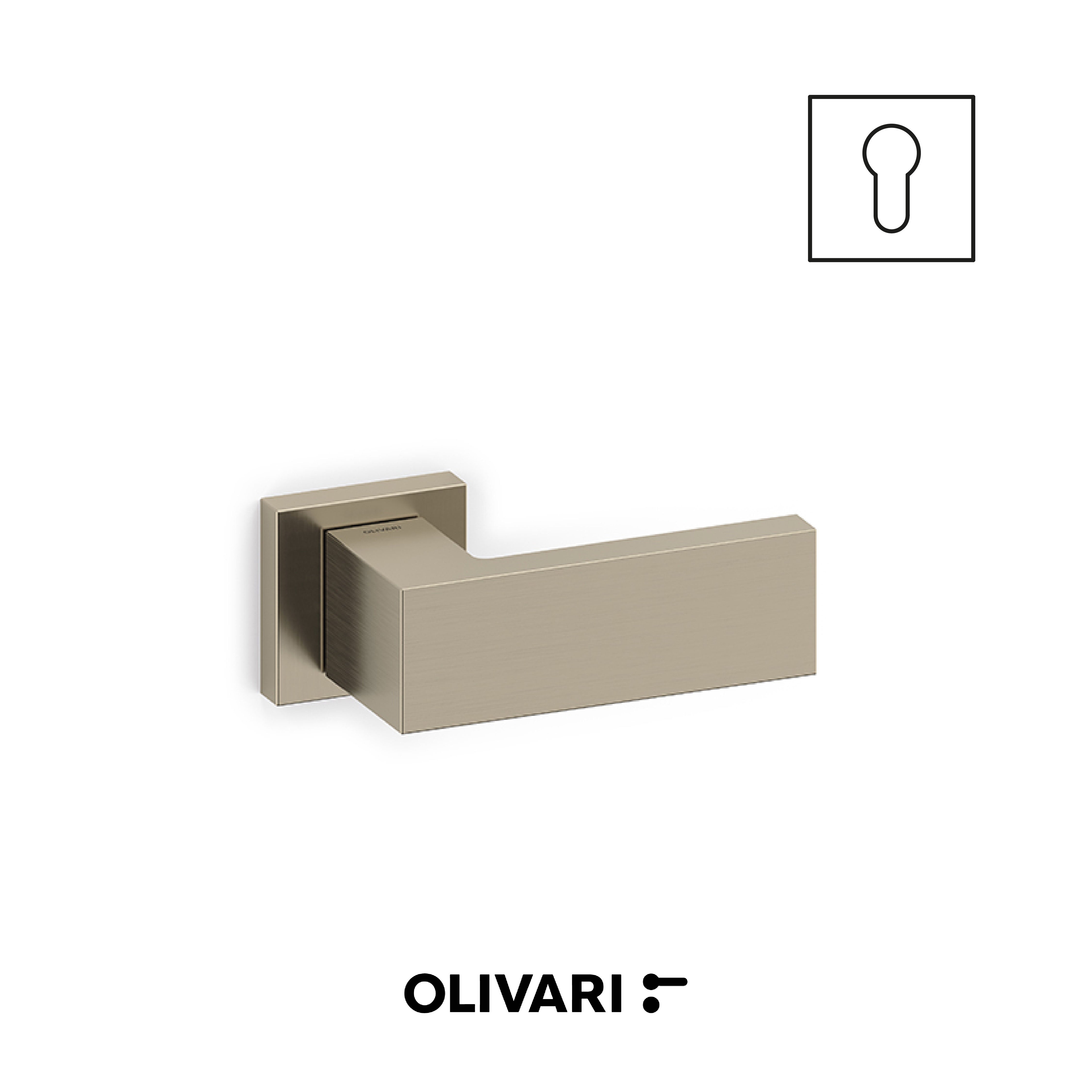 Olivari Planet Q - Pomoli zancati per porte