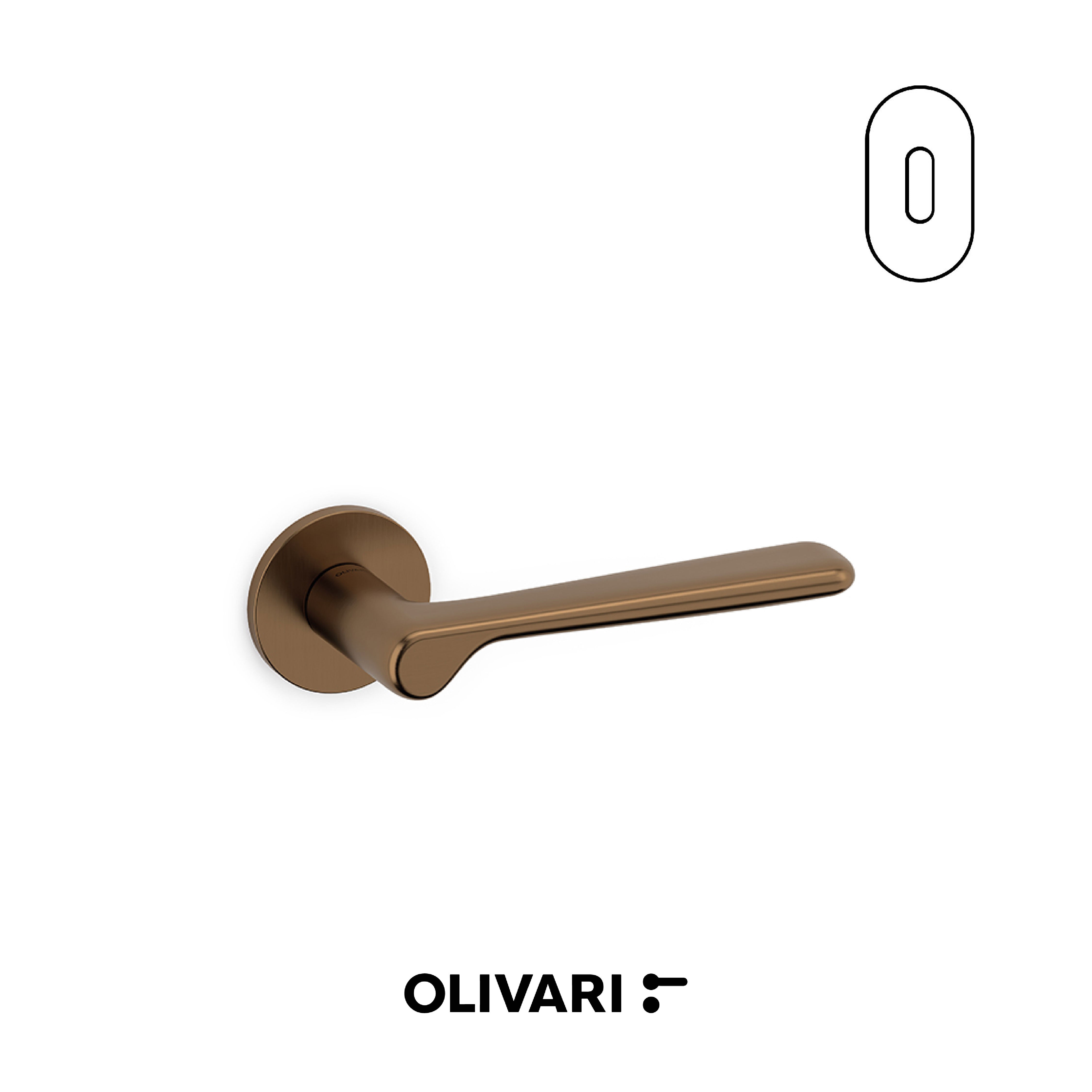 Olivari Plume - Maniglia per porta interna