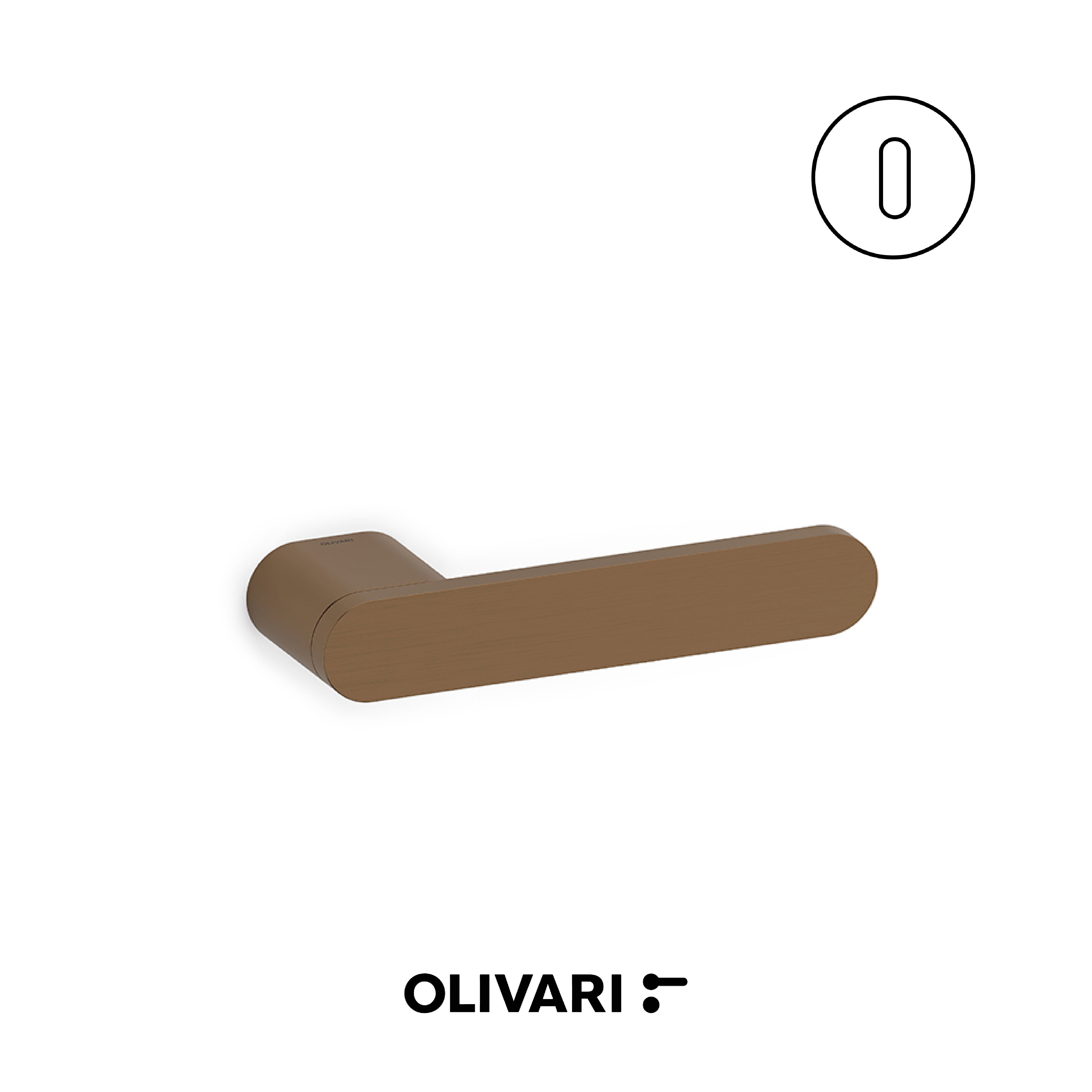 Olivari Radial - Maniglia per porta interna