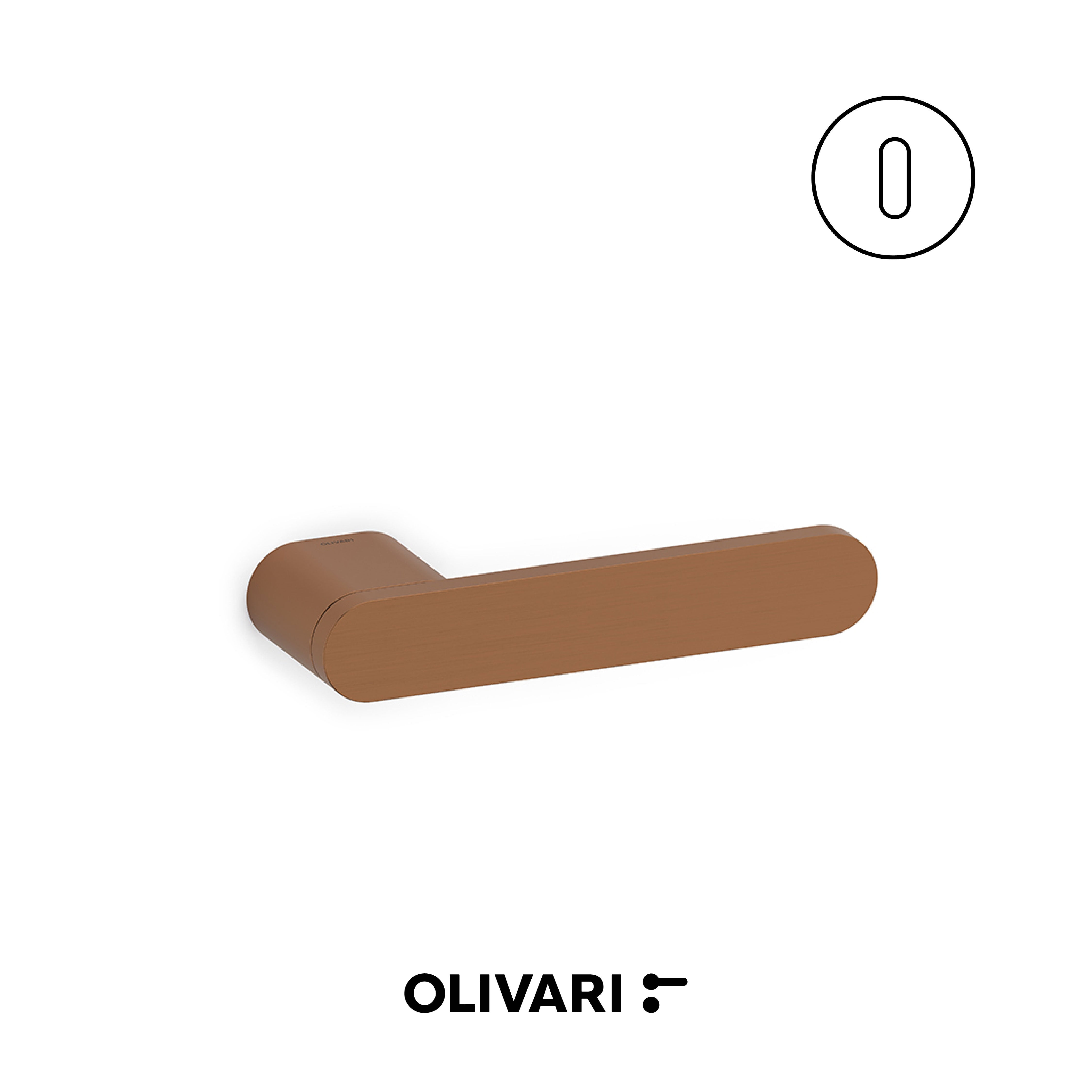 Olivari Radial - Maniglia per porta interna