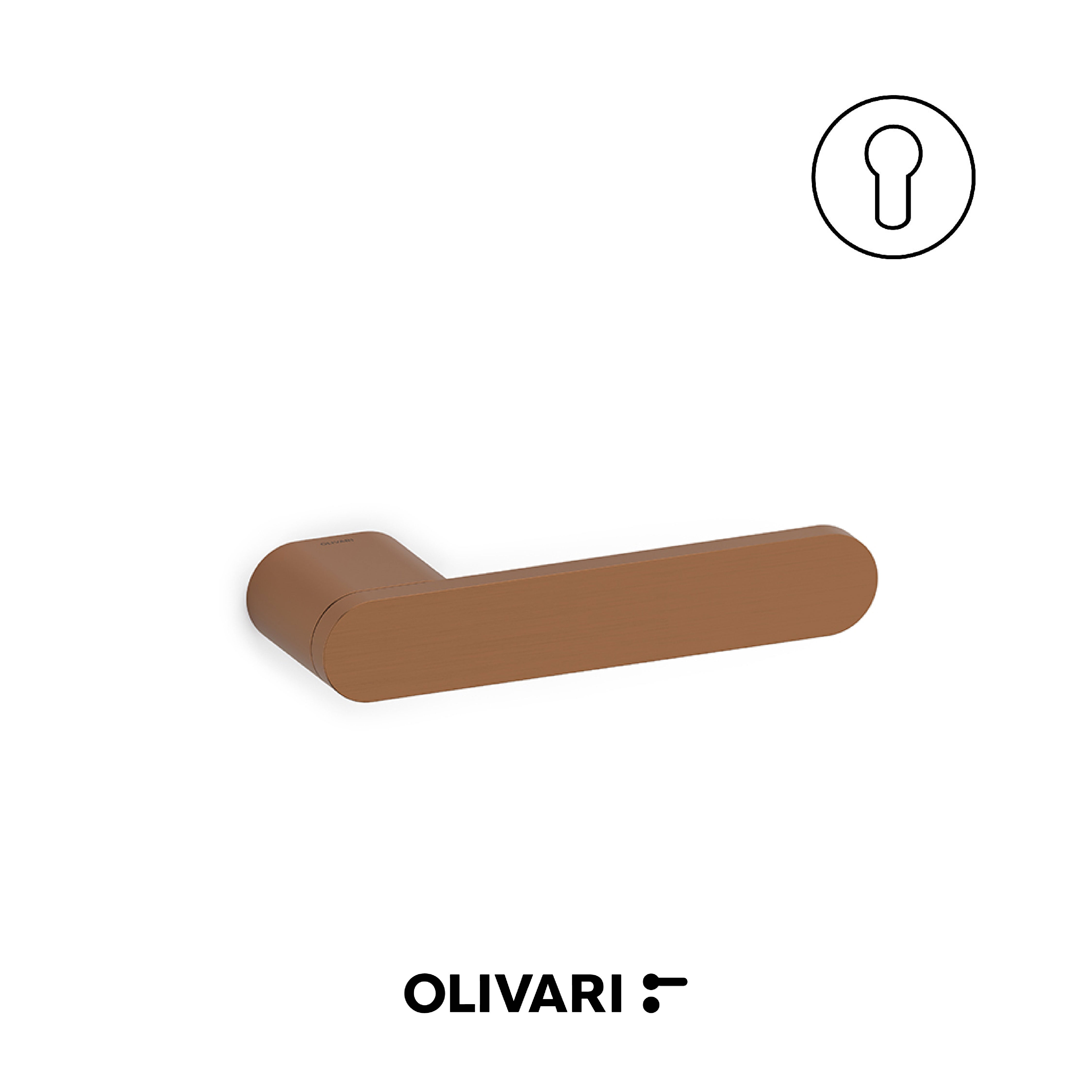 Olivari Radial - Maniglia per porta interna