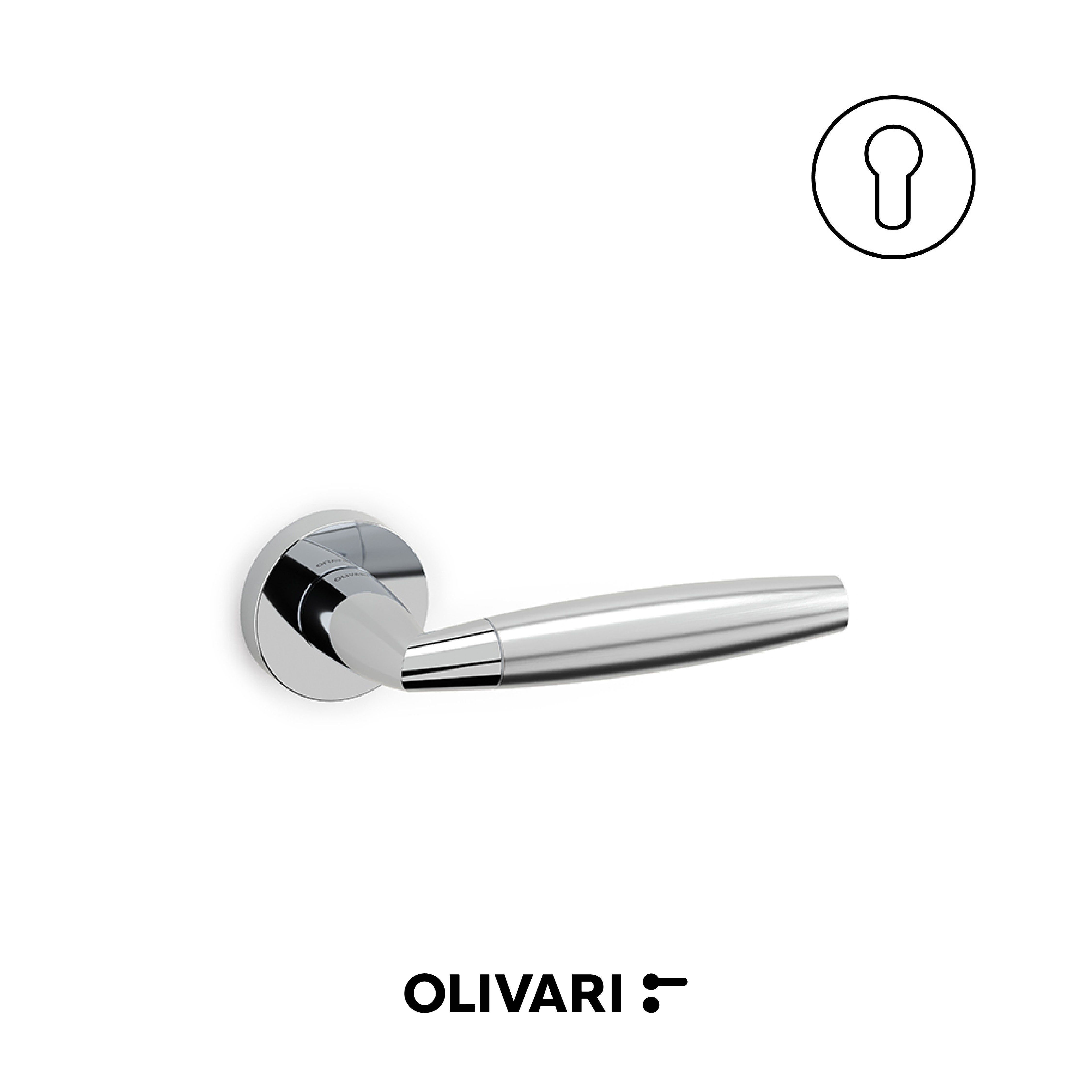 Olivari Sector - Maniglia per porta interna
