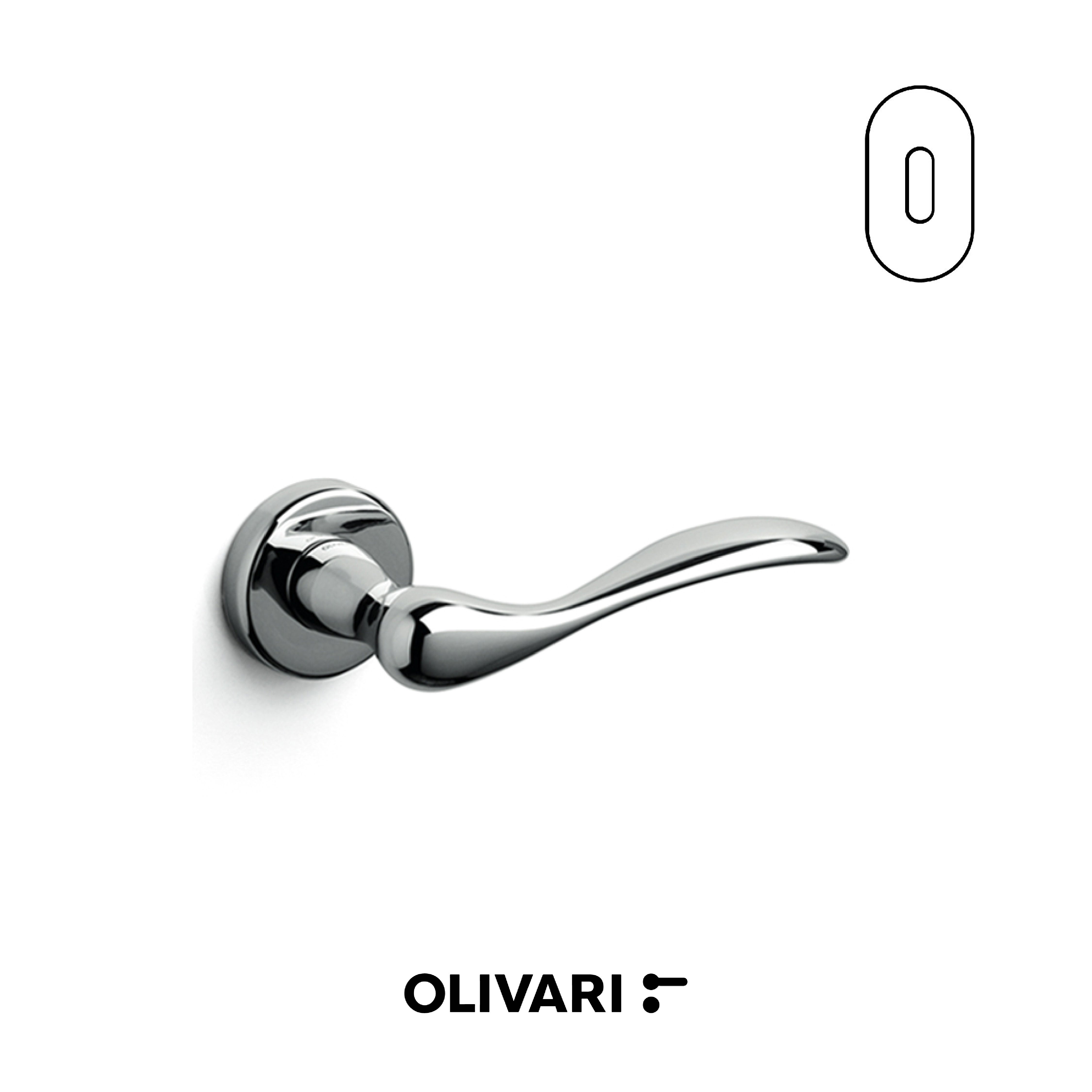 Olivari Siena - Maniglia per porta interna