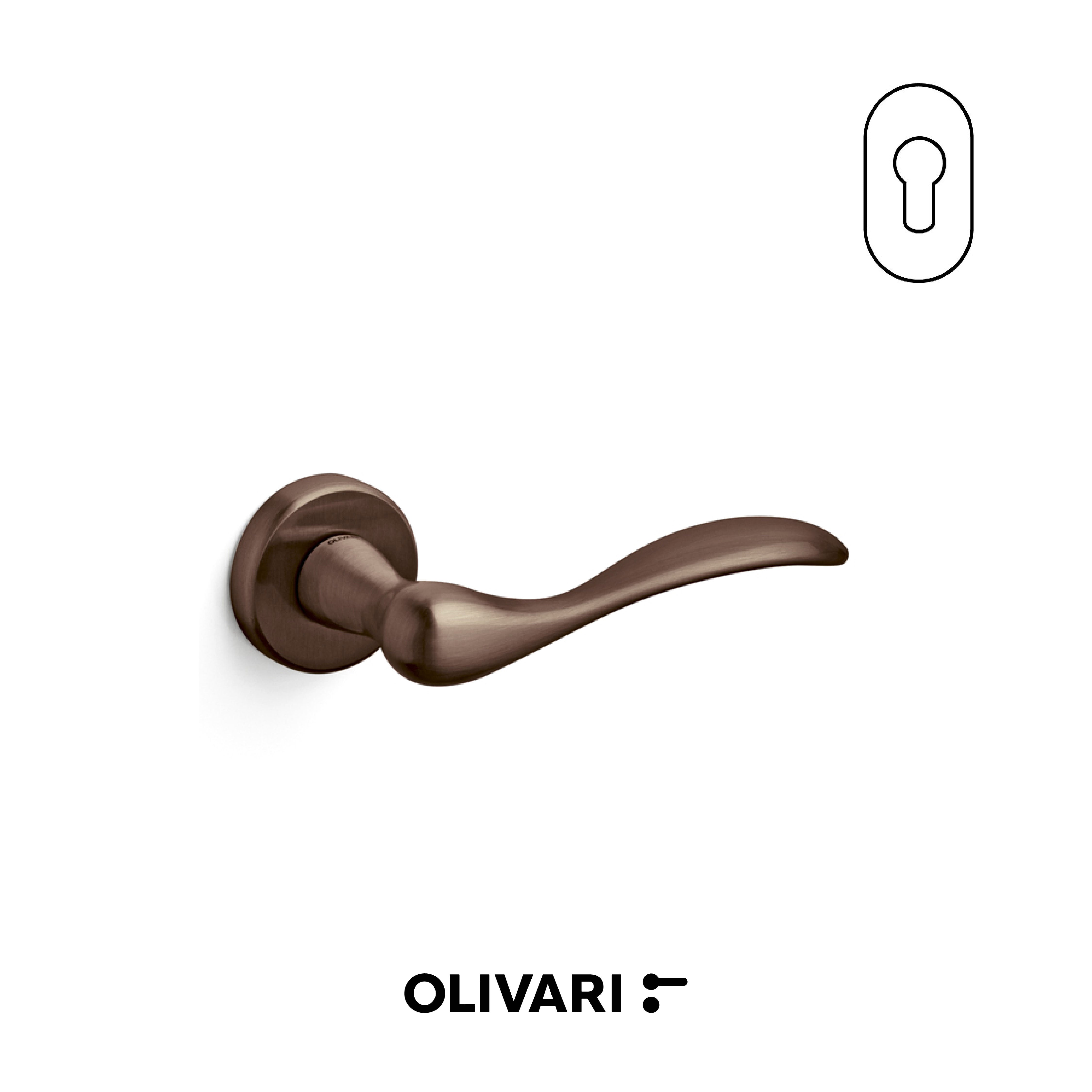 Olivari Siena - Maniglia per porta interna