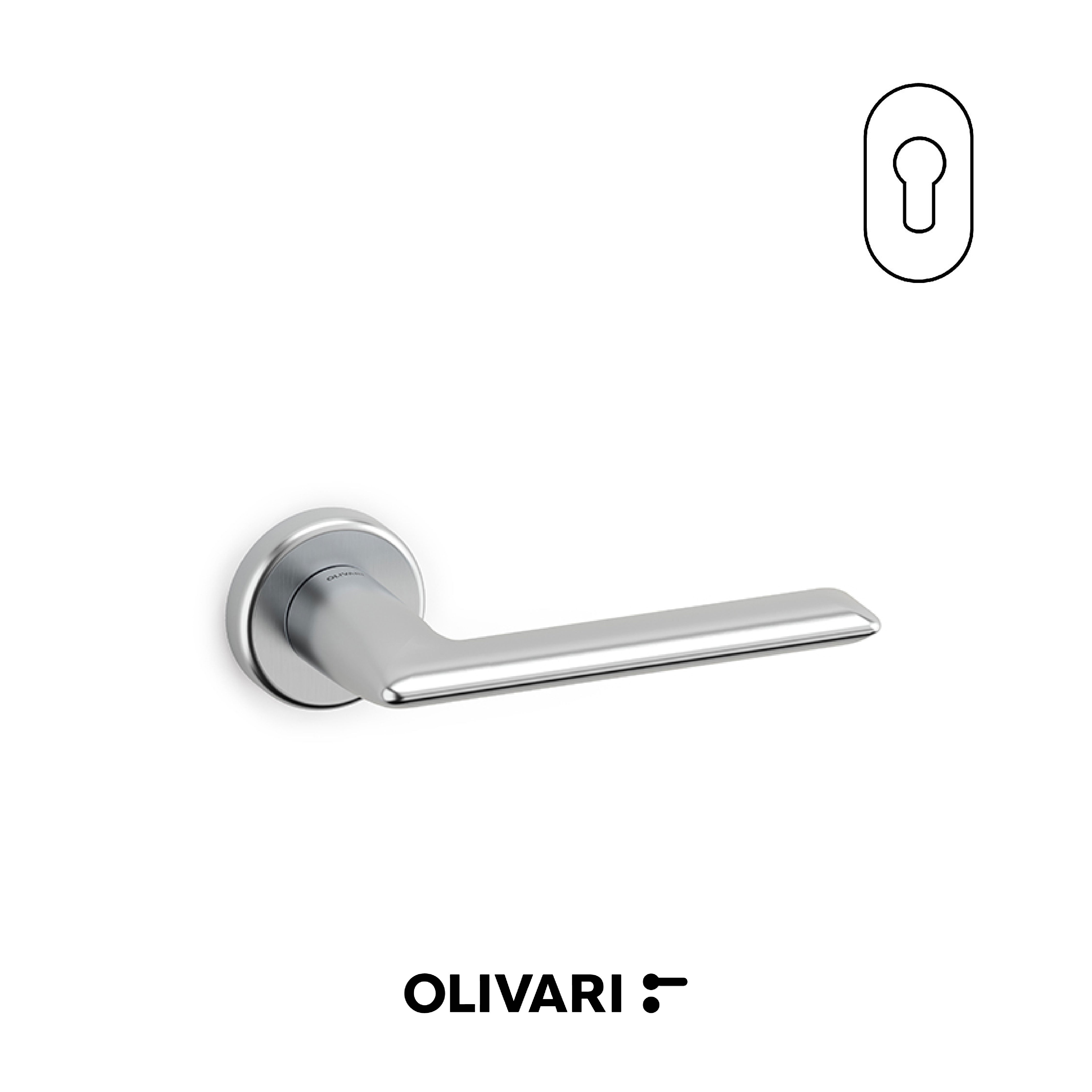 Olivari Tecno - Maniglia per porta interna