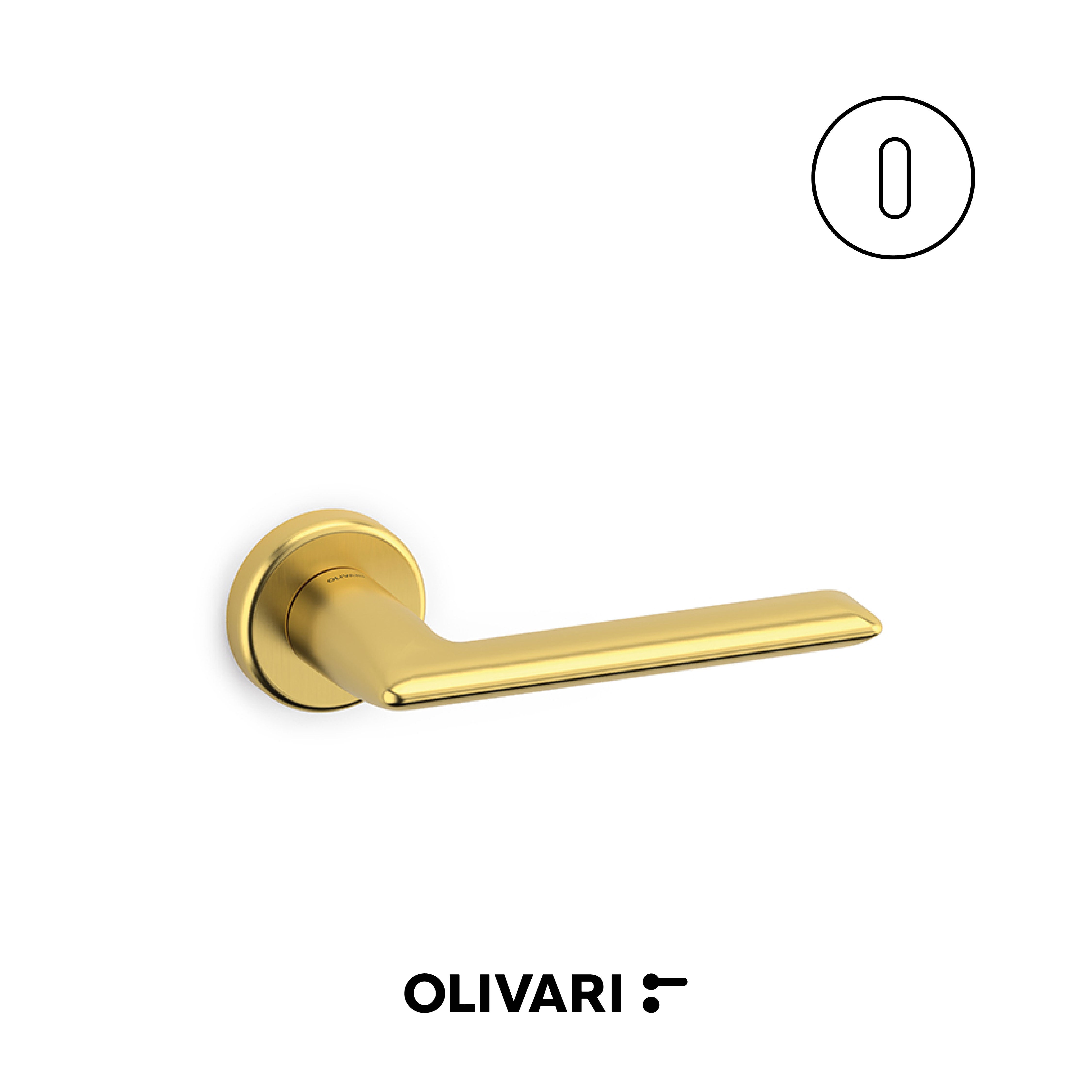 Olivari Tecno - Maniglia per porta interna