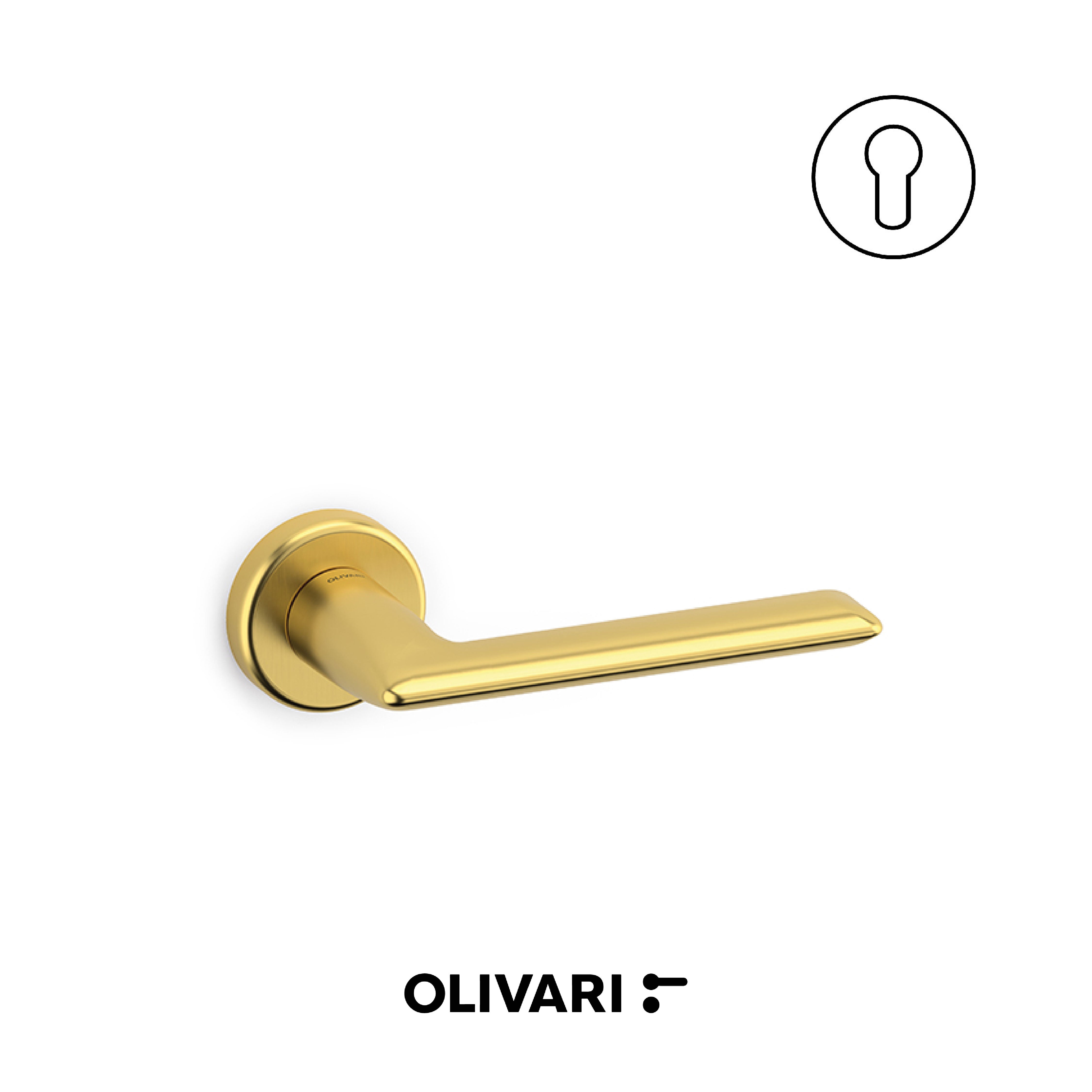 Olivari Tecno - Maniglia per porta interna