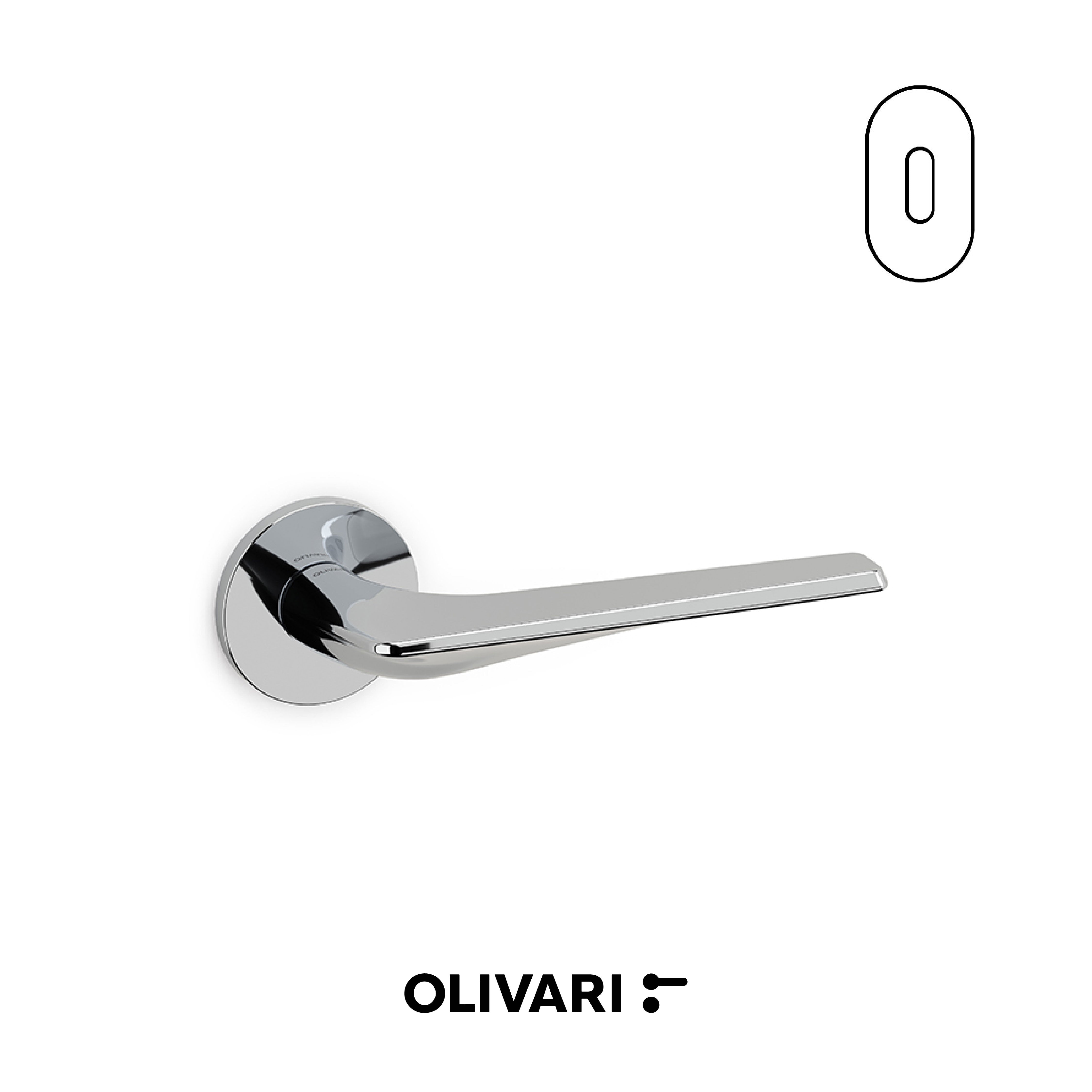 Olivari Twist - Maniglia per porta interna