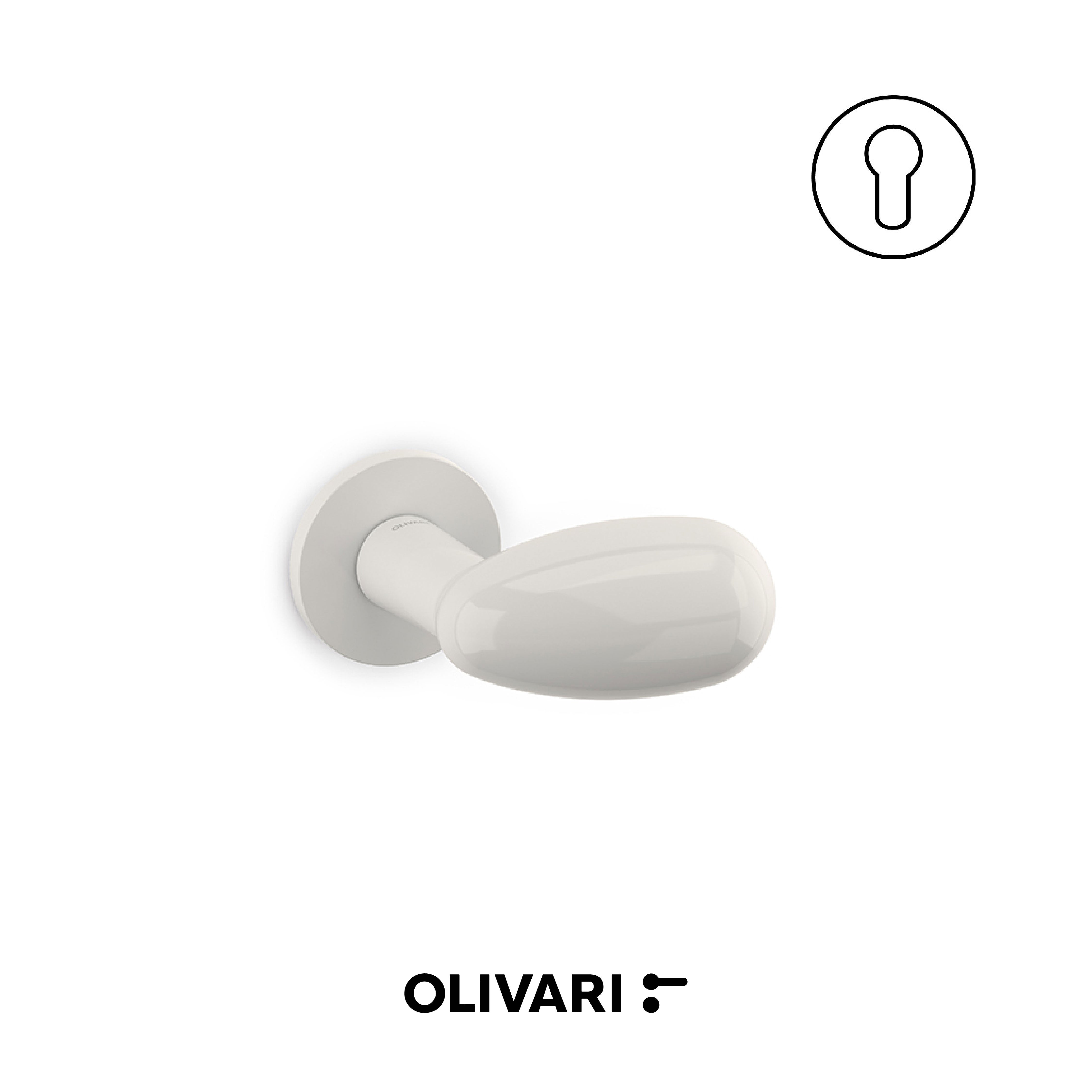 Olivari Uovo - Maniglia per porta interna