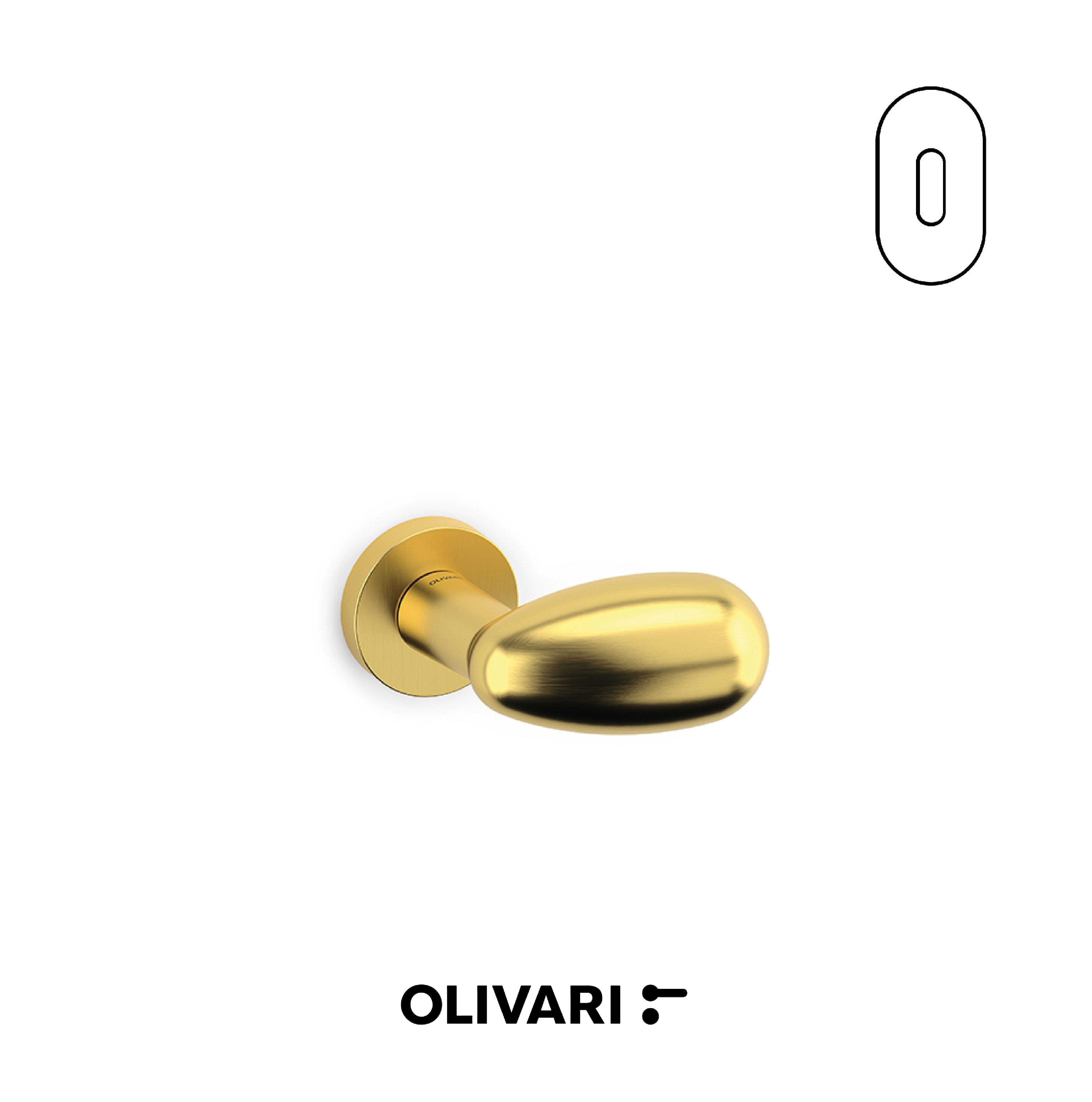 Olivari Uovo - Pomoli zancati per porte