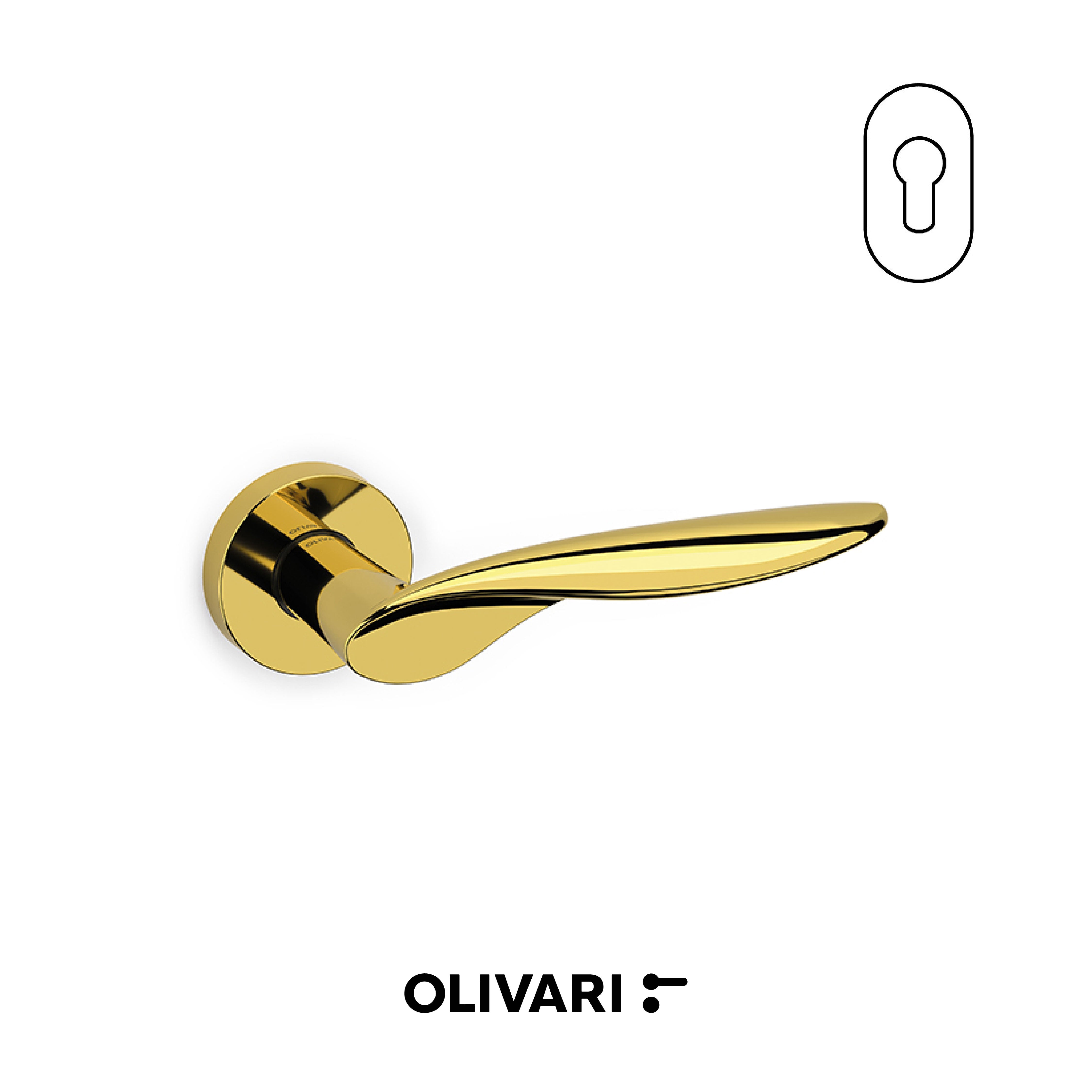 Olivari Wind - Maniglia per porta interna