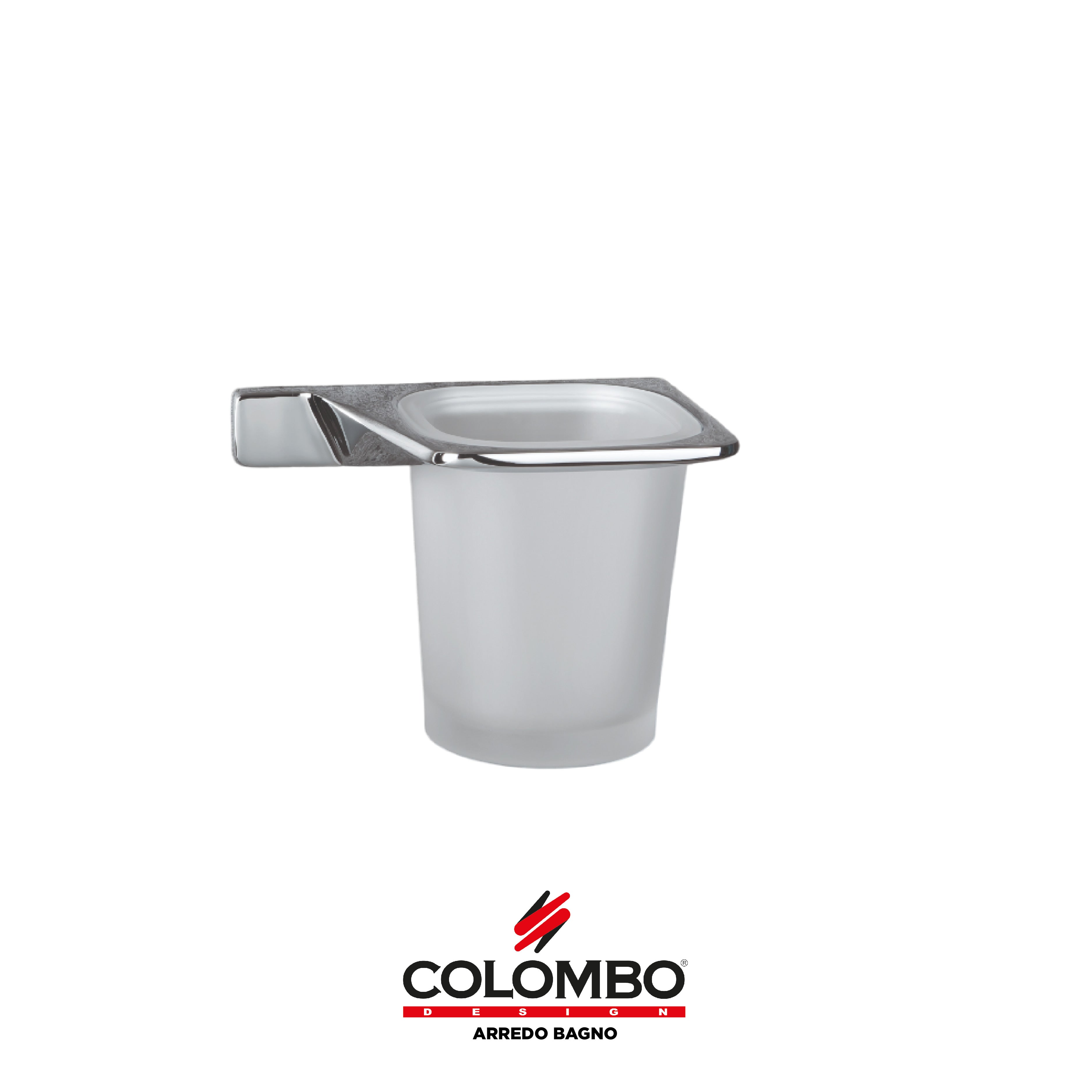 Alizé Porta bicchiere destro - Colombo design arredo bagno - Imhoff Handles