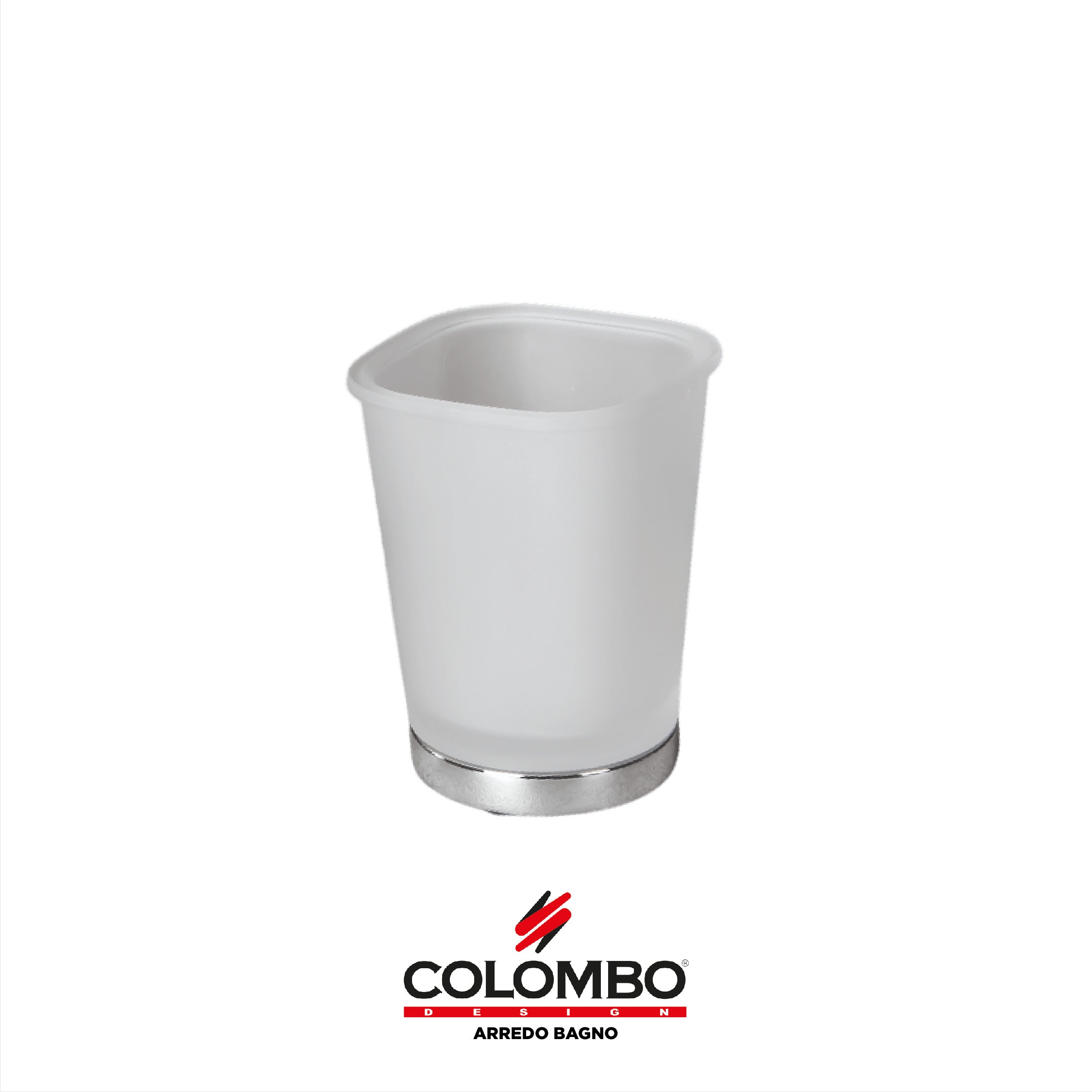 Alizé Porta bicchiere d'appoggio - Colombo design arredo bagno - Imhoff Handles