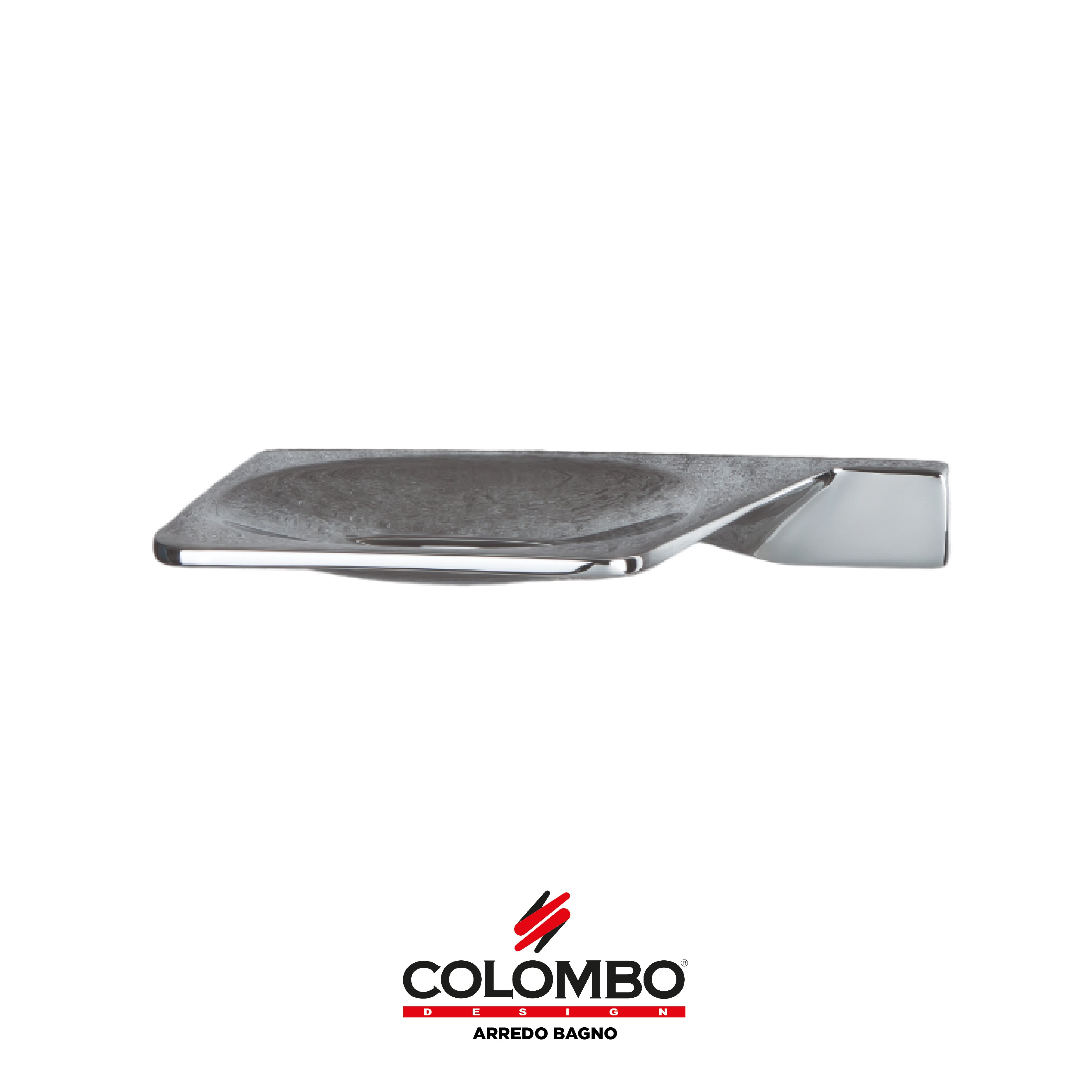 Alizé Porta sapone sinistro - Colombo design arredo bagno - Imhoff Handles