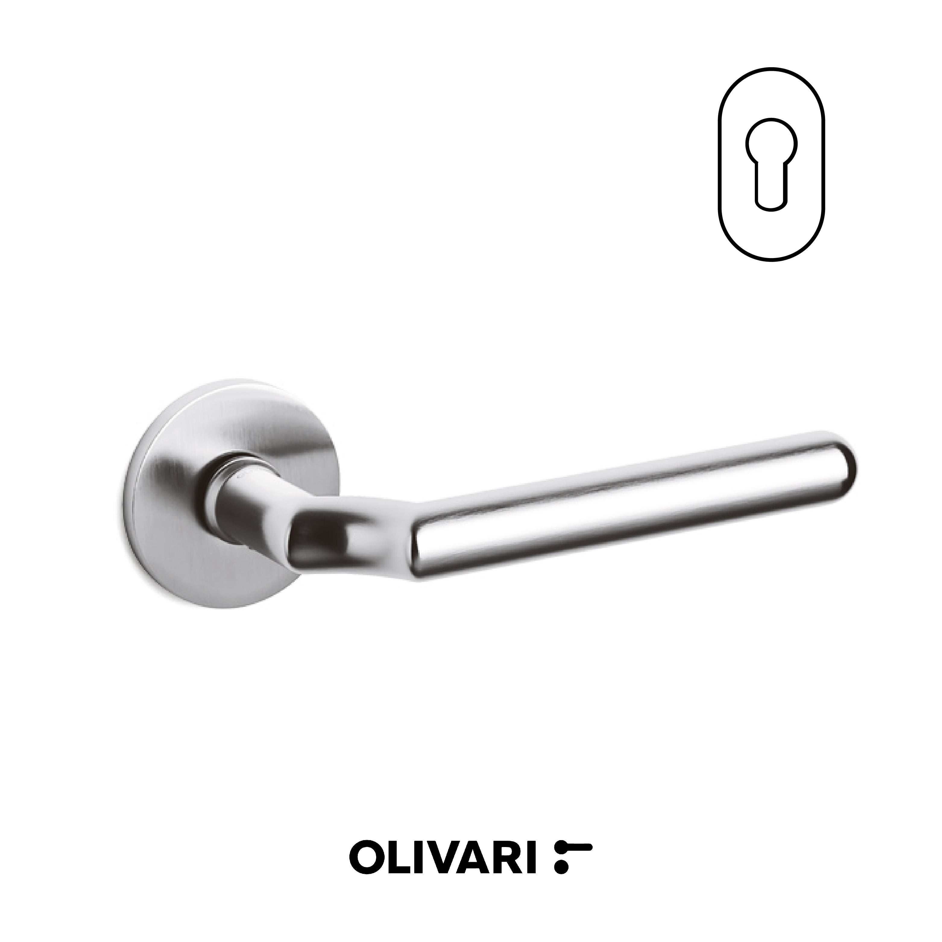 Virgola -  Olivari Maniglia per porta interna