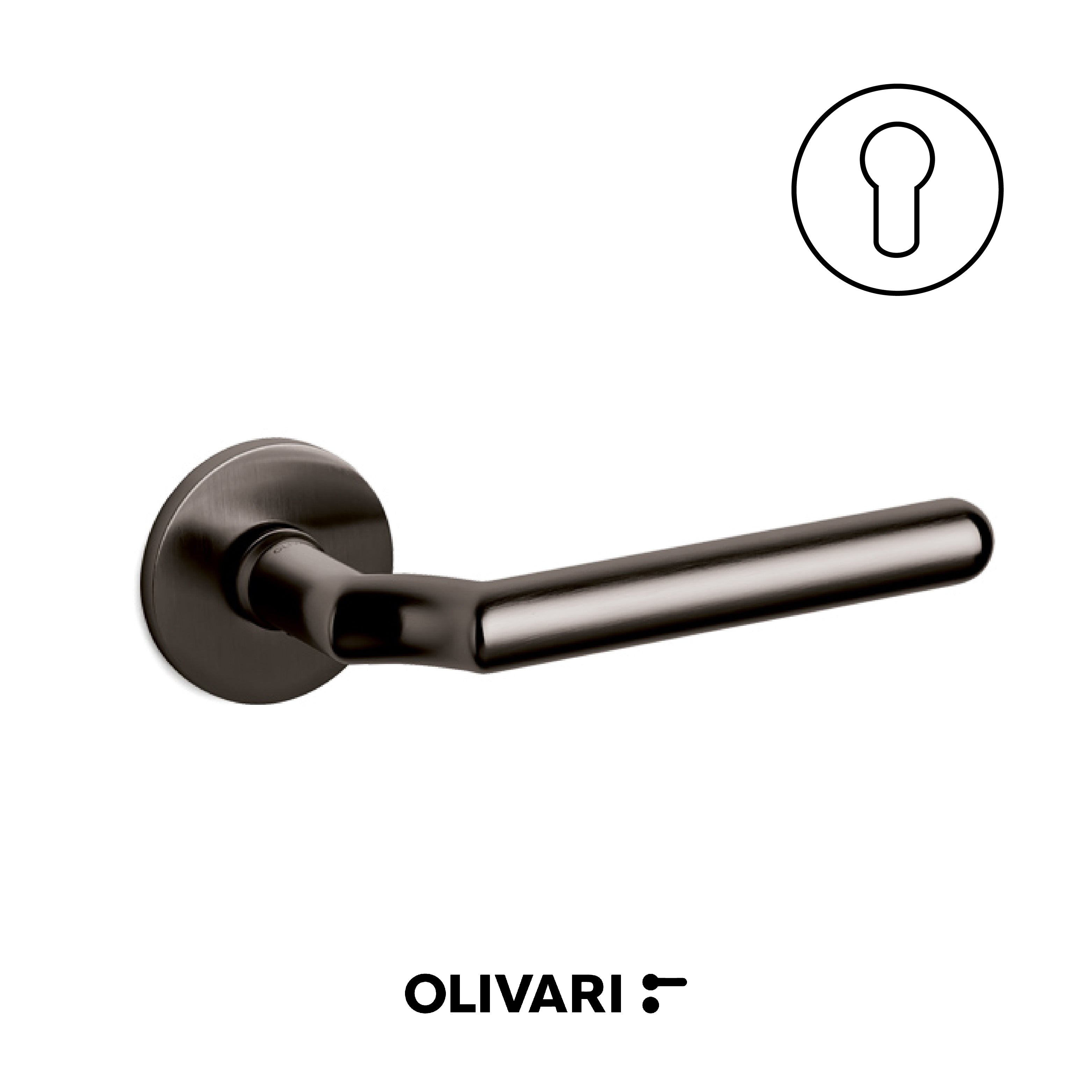 Virgola -  Olivari Maniglia per porta interna