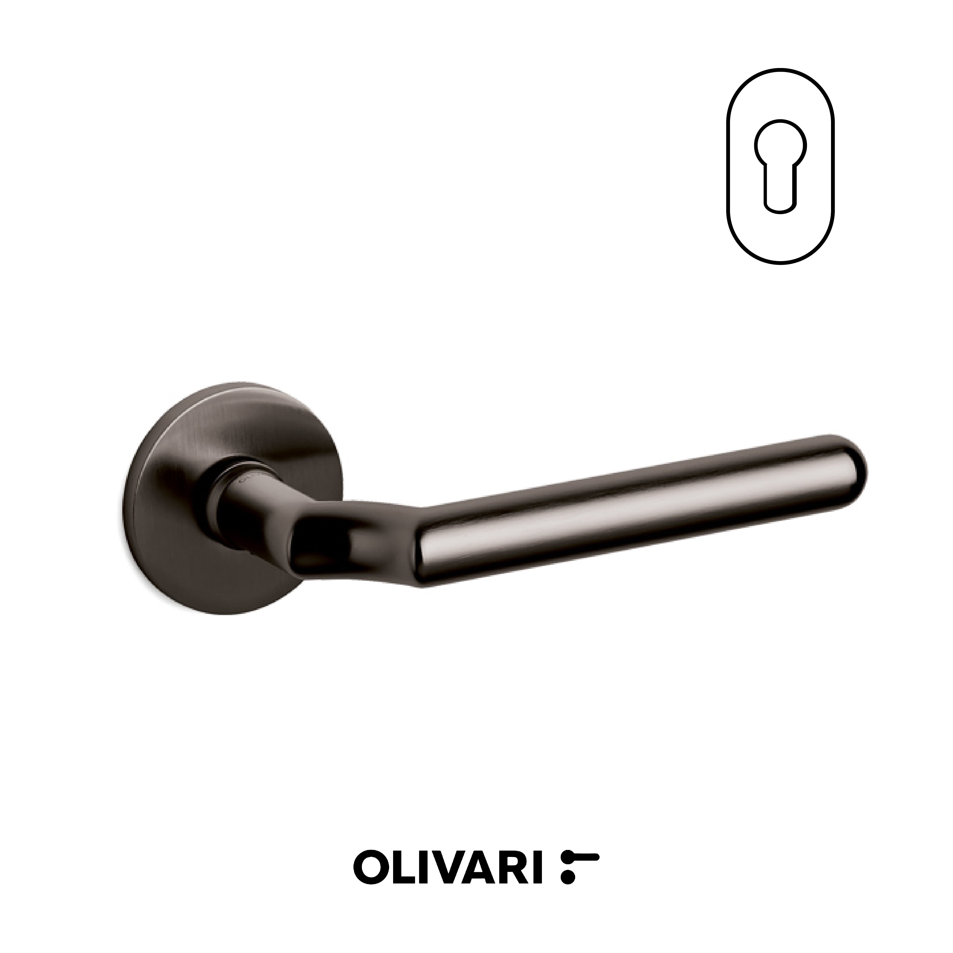 Virgola -  Olivari Maniglia per porta interna