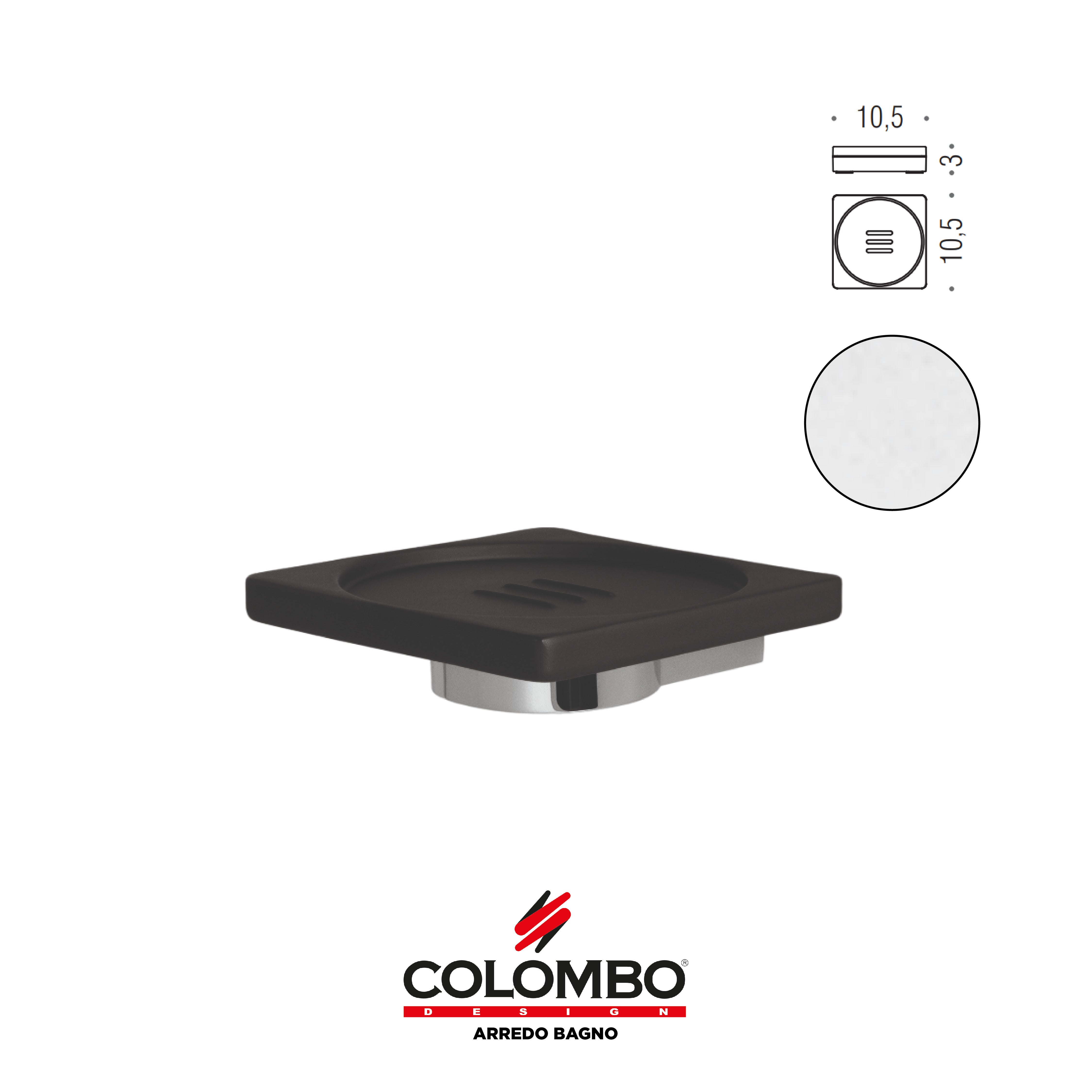 MiniQ Porta sapone - Colombo design arredo bagno - Imhoff Handles