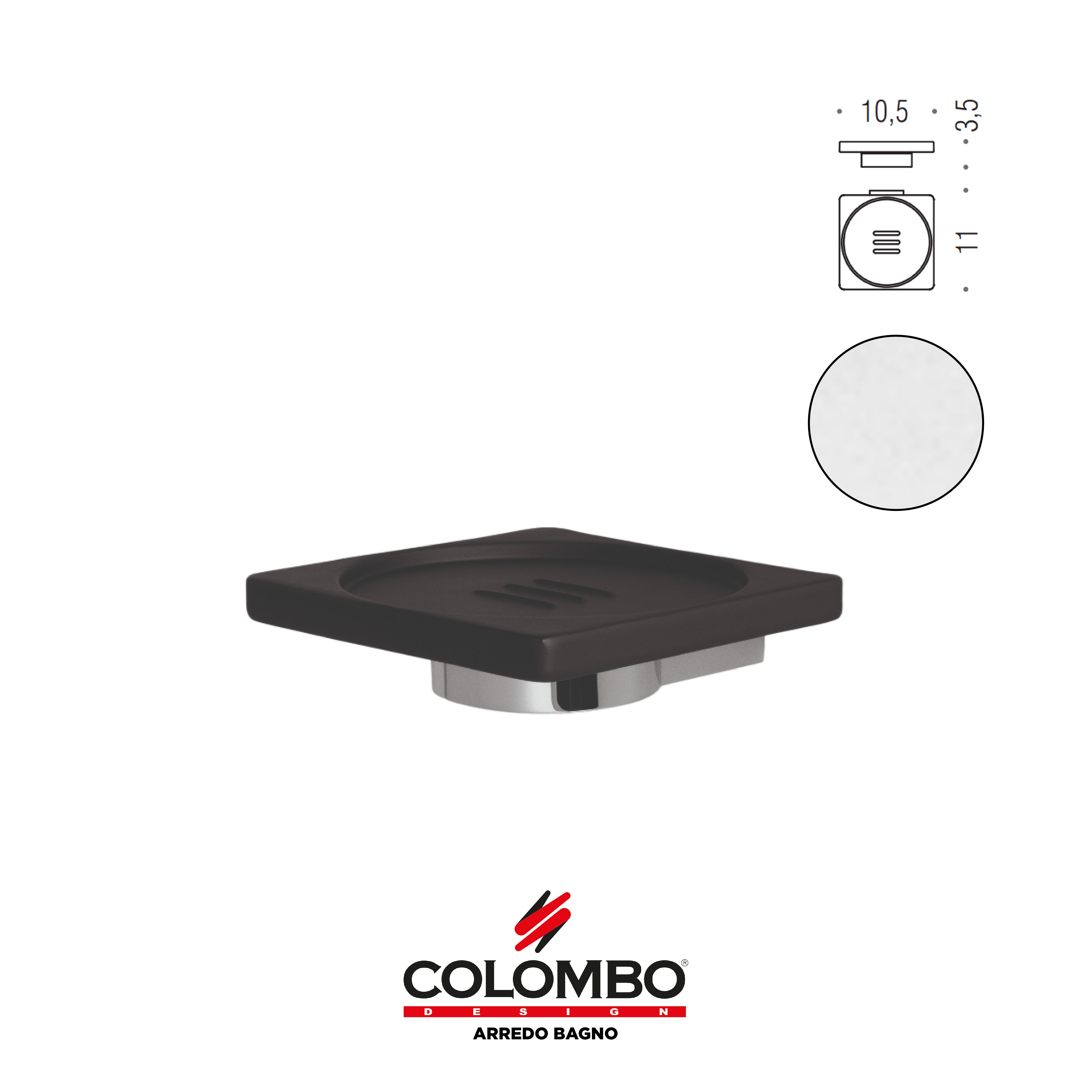 MiniQ Porta sapone - Colombo design arredo bagno - Imhoff Handles