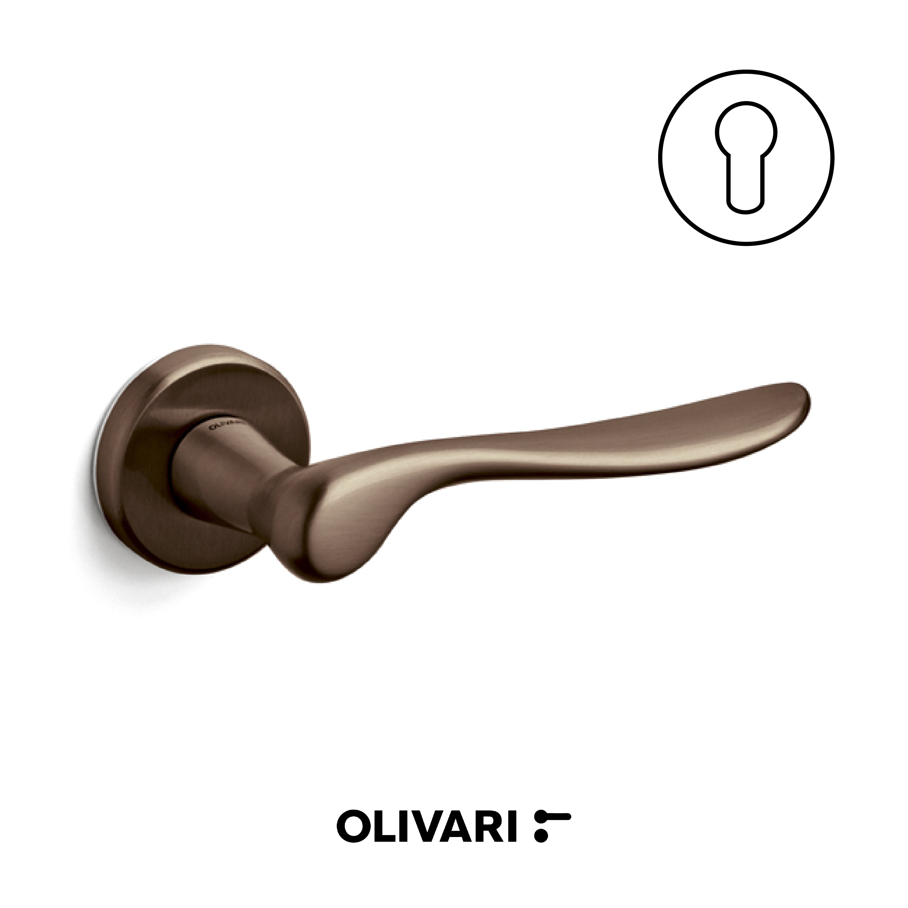 Orvieto - Olivari Maniglia per porta interna - Imhoff Handles